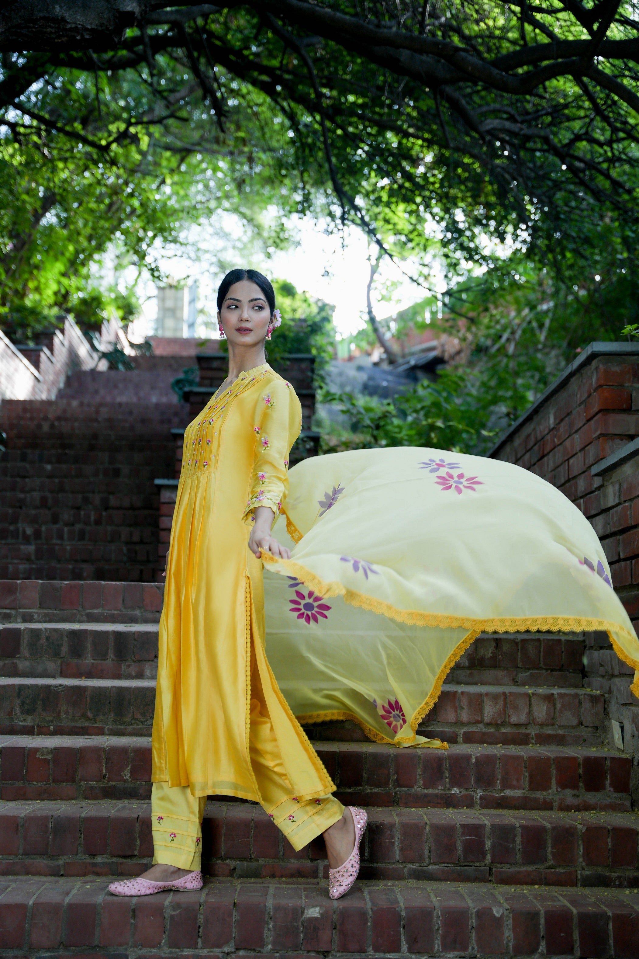 Sunshine Yellow Kurta Set