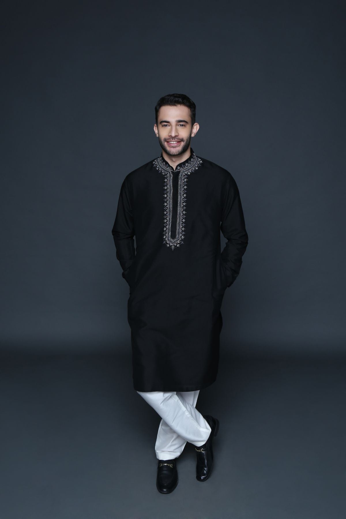 Black Kurta Set