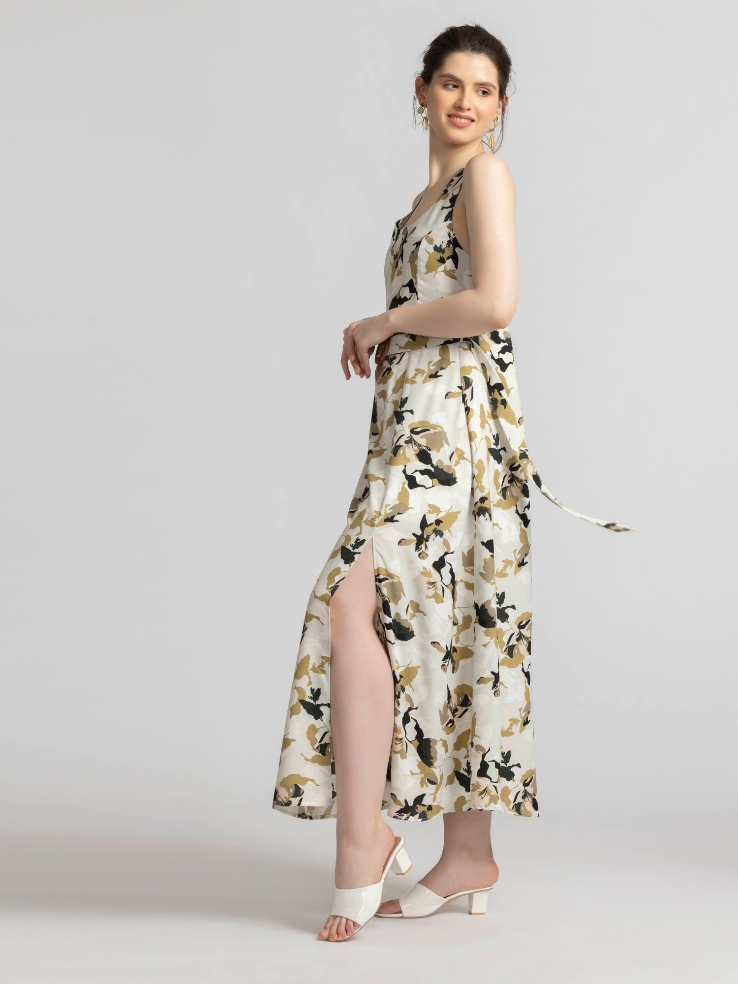 Autumn Romance Maxi Dress