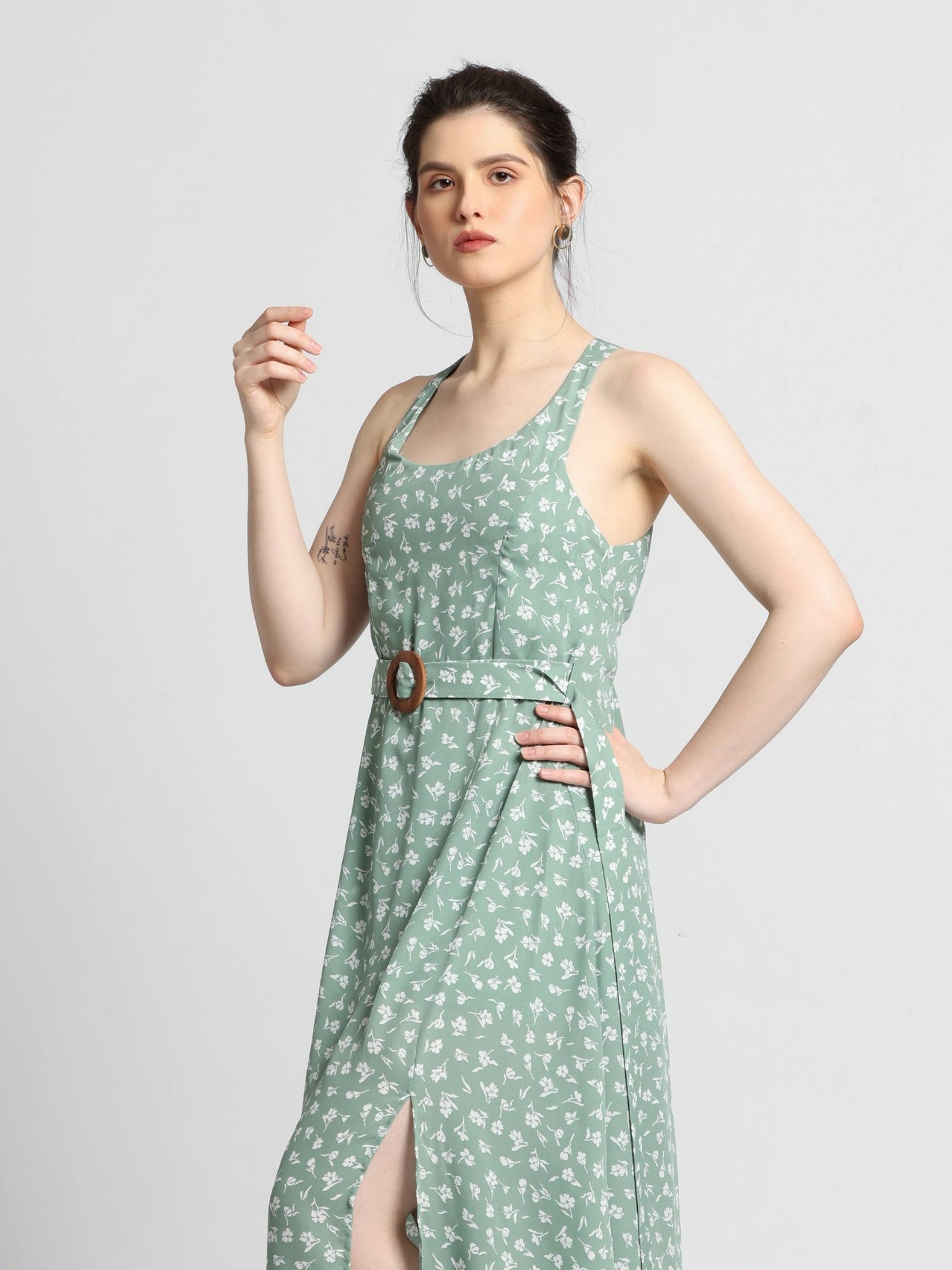 Tranquil Garden Maxi Dress