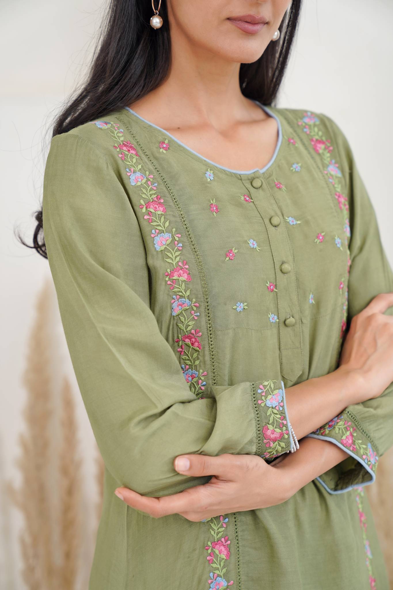 Moss Tone Kurta