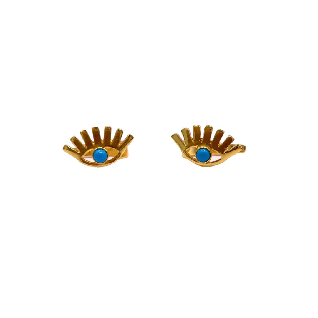 Evil Eye Ear Cuffs