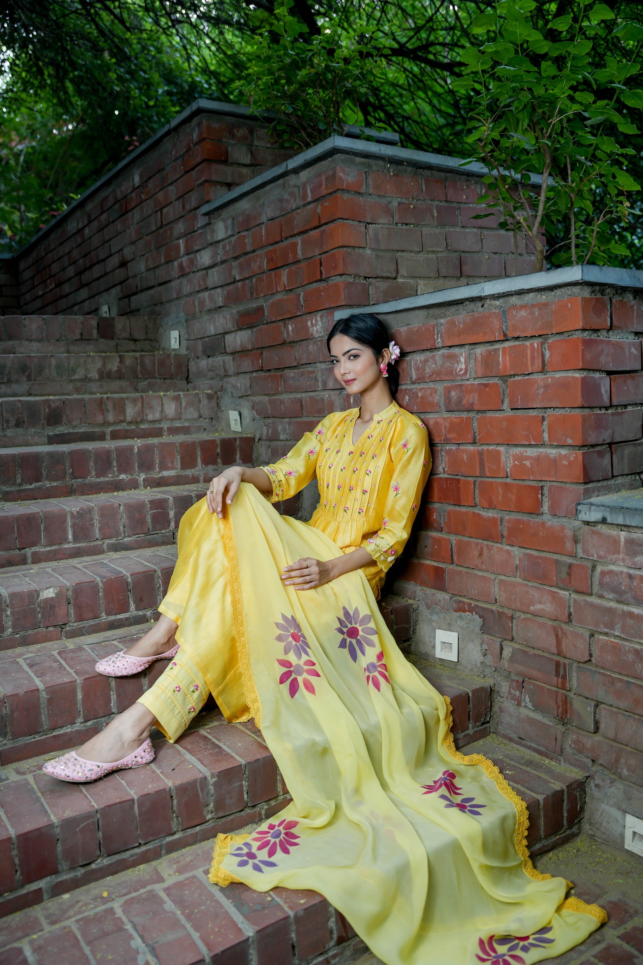 Sunshine Yellow Kurta Set