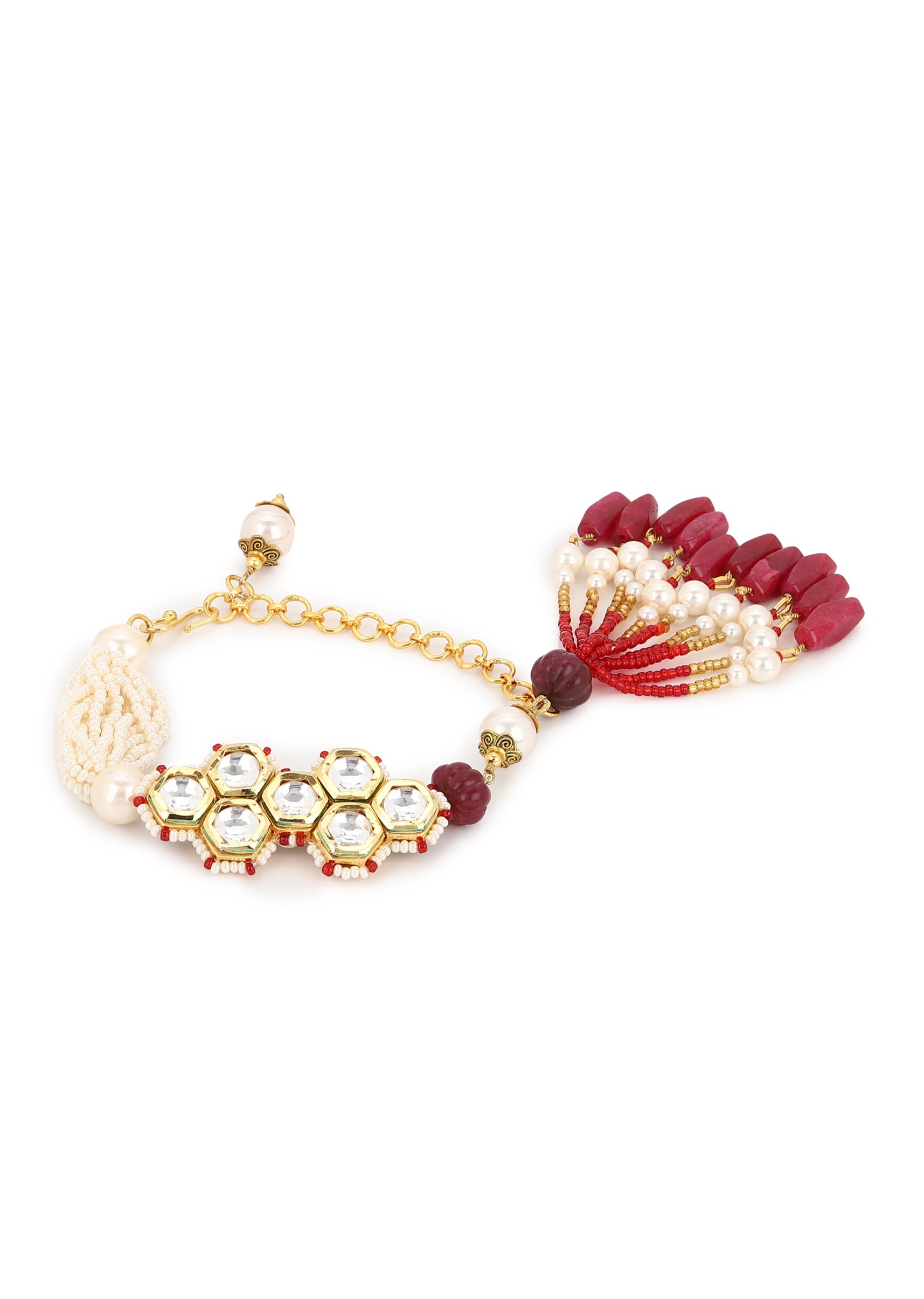 Kashti bracelet- red