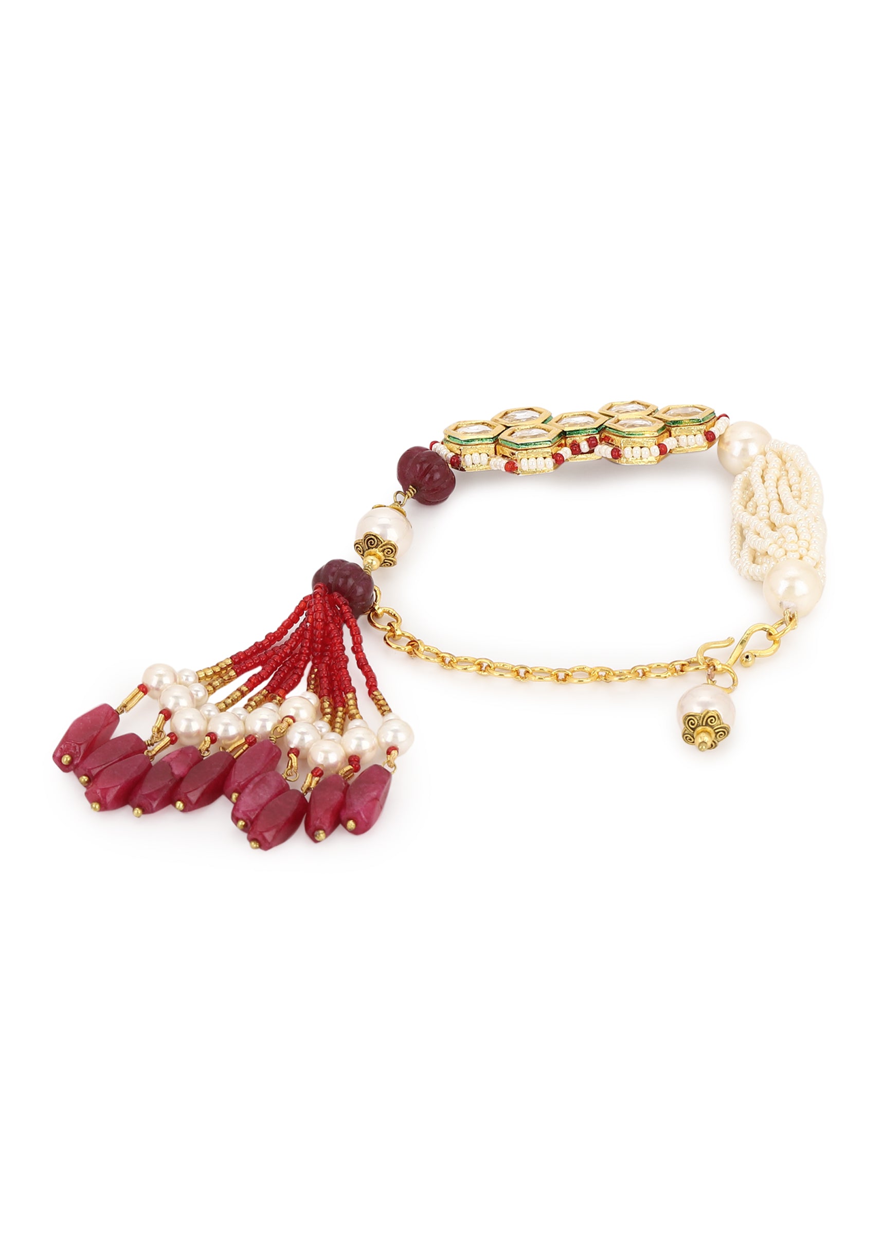 Kashti bracelet- red