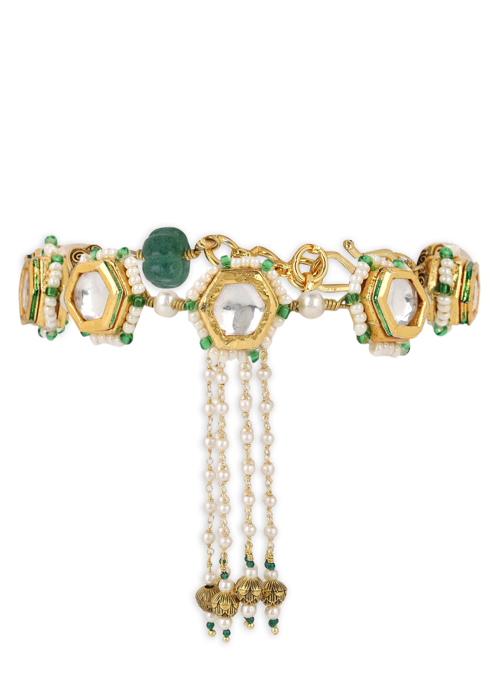 Kubera bracelet- green