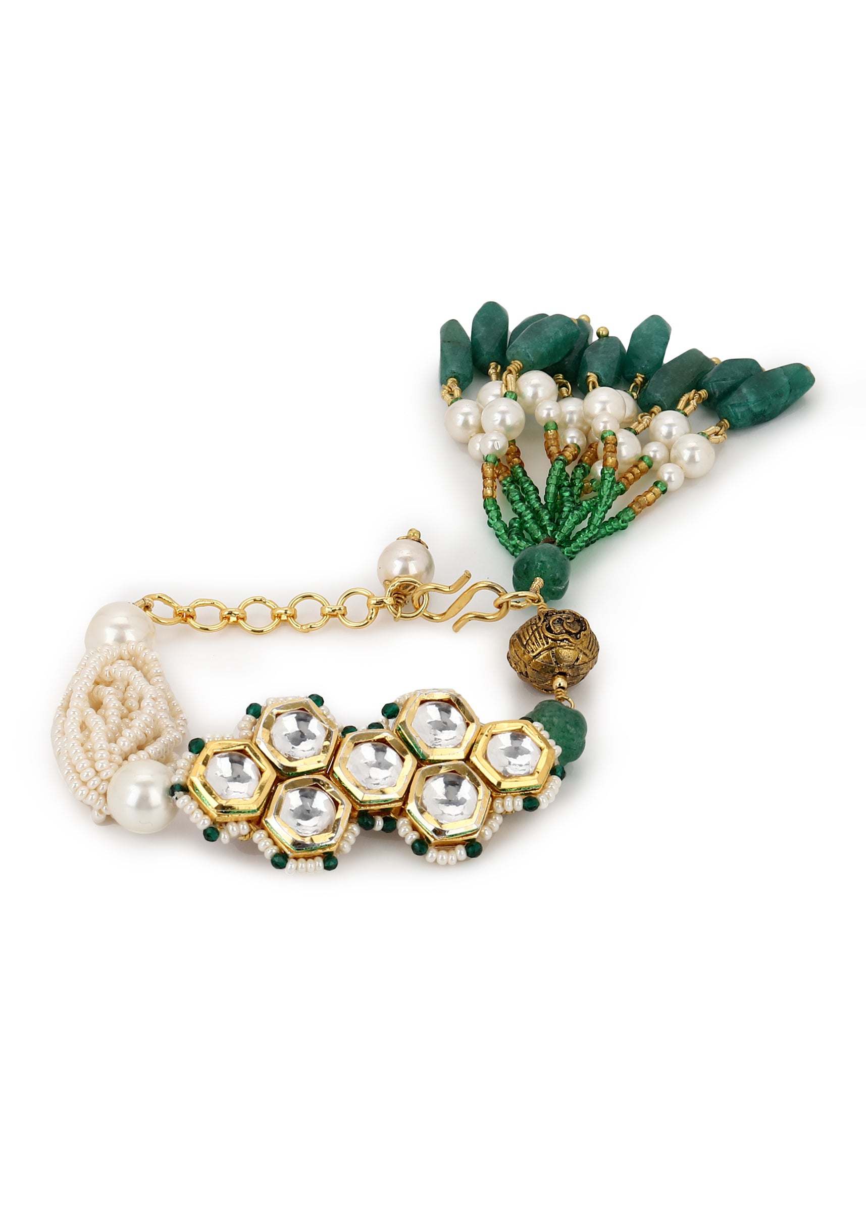 Kashti bracelet- green