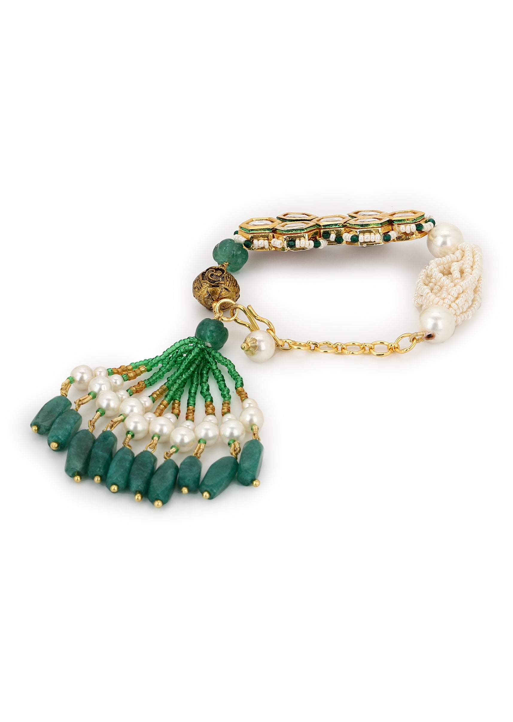 Kashti bracelet- green