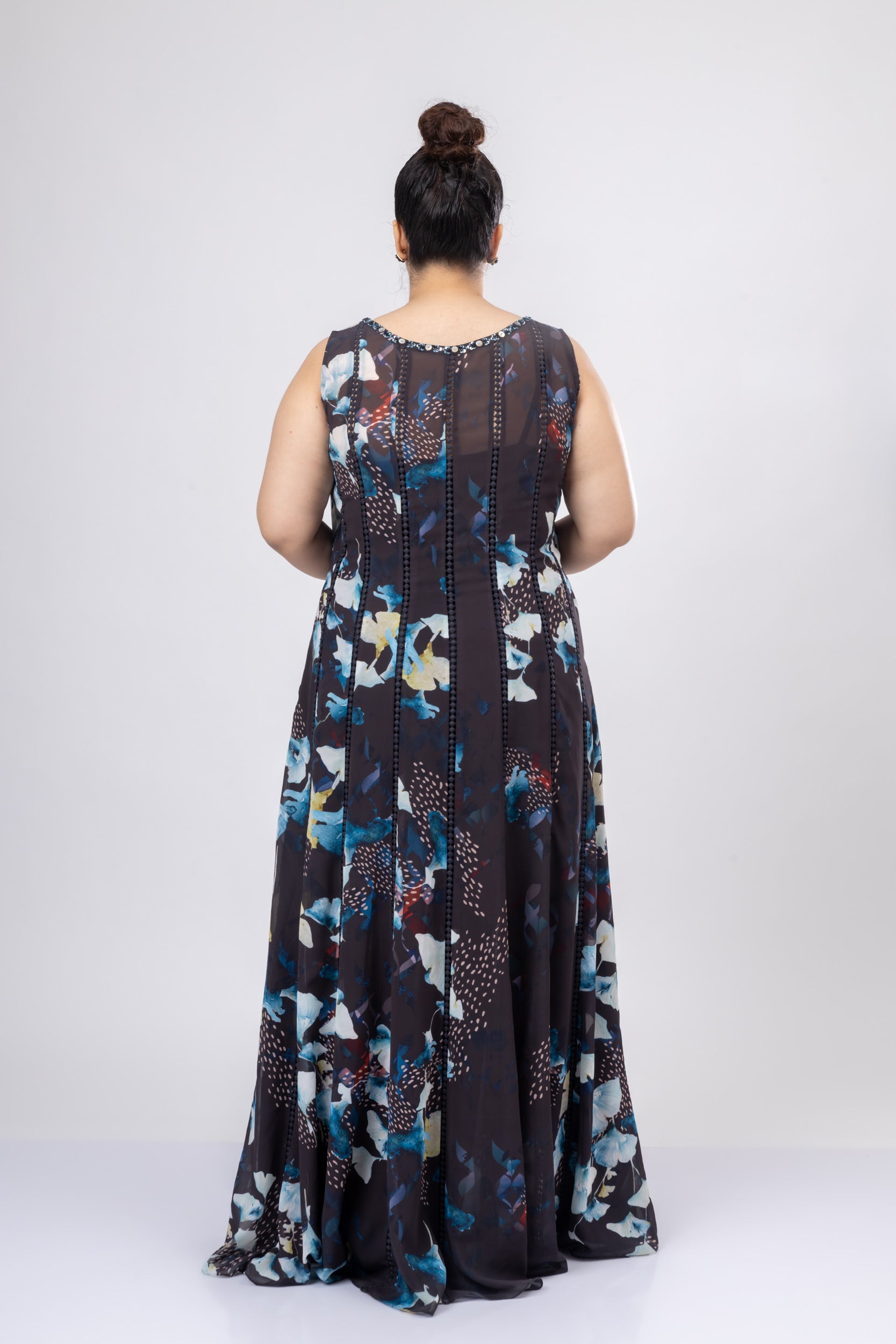 The Starry Night Black Gown