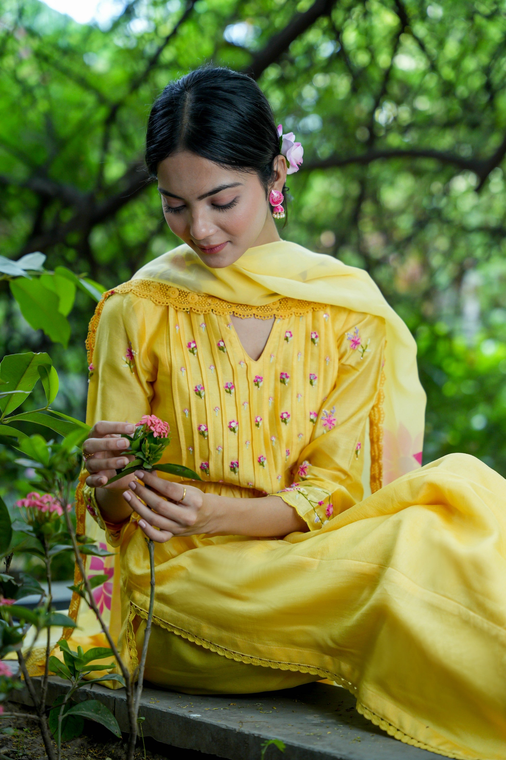 Sunshine Yellow Kurta Set