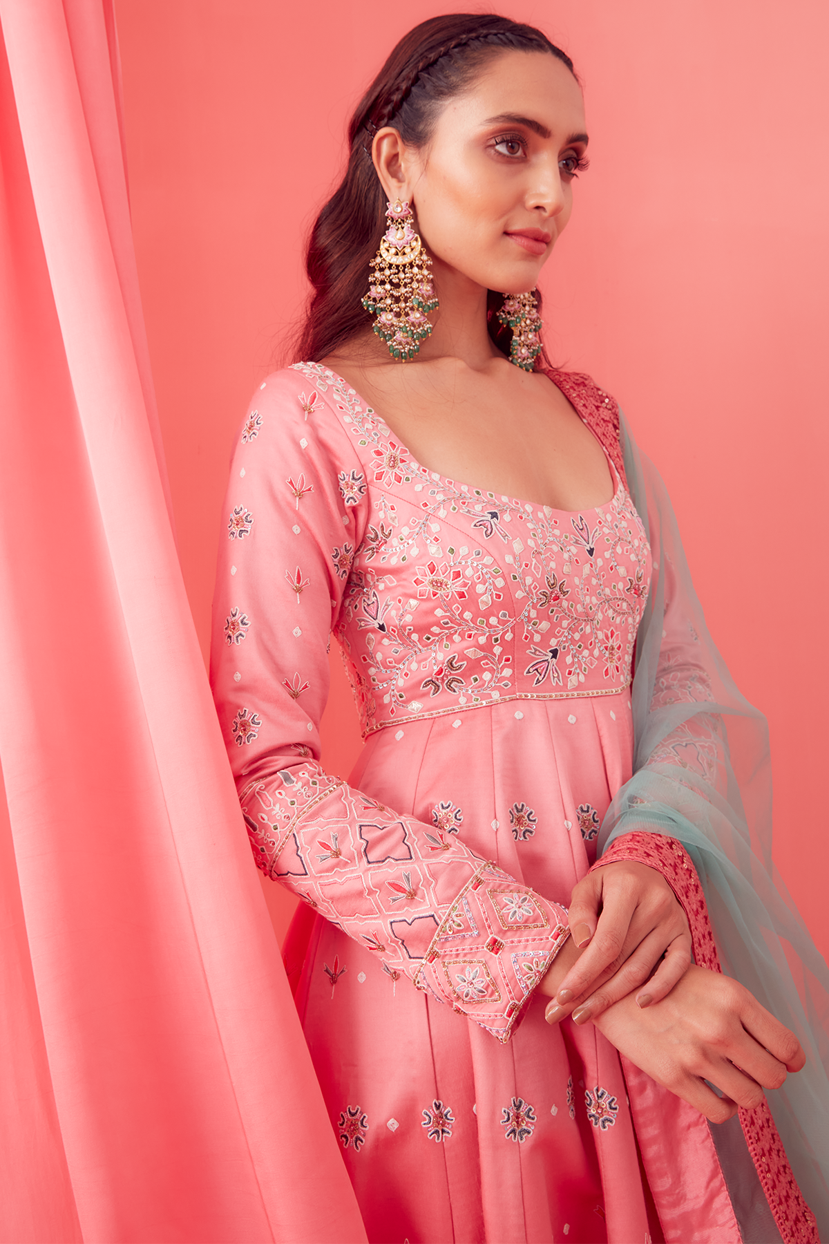 Anarkali Set with Dupatta