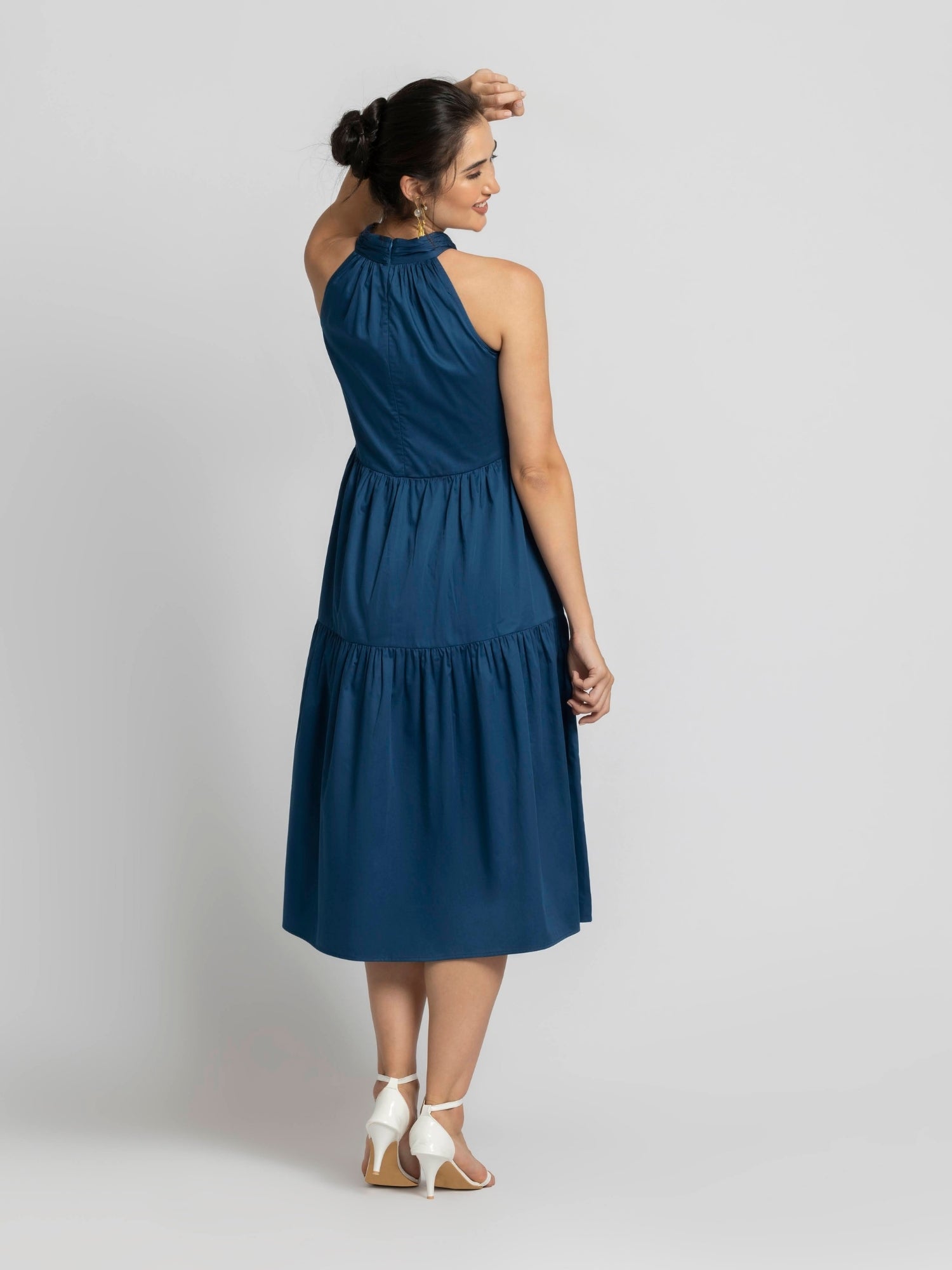 Teal Temptation Midi Dress