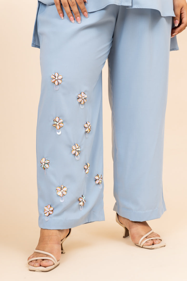 Ambar Sky Blue Co-ord Set