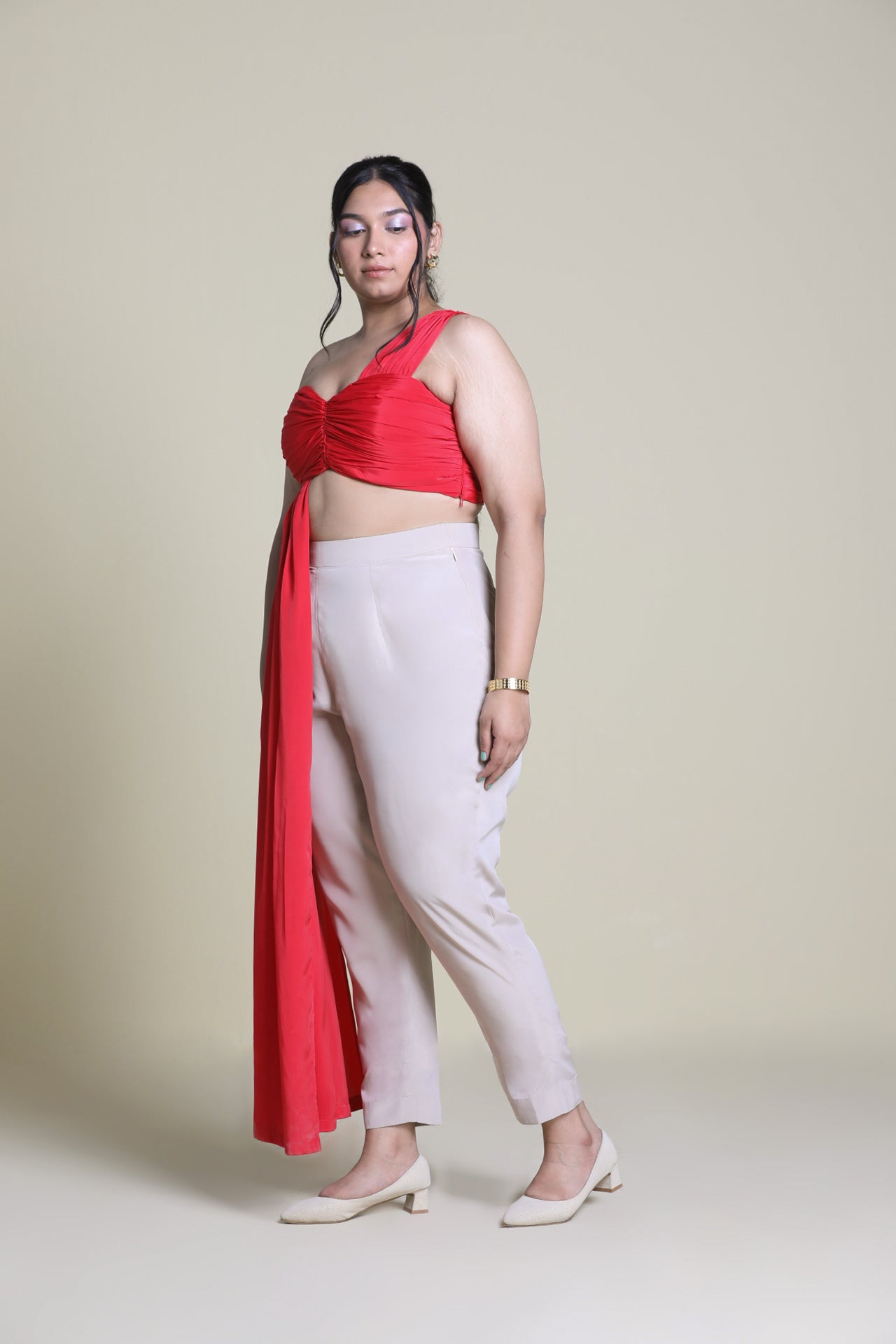 Ivory Rose Narrow Pants