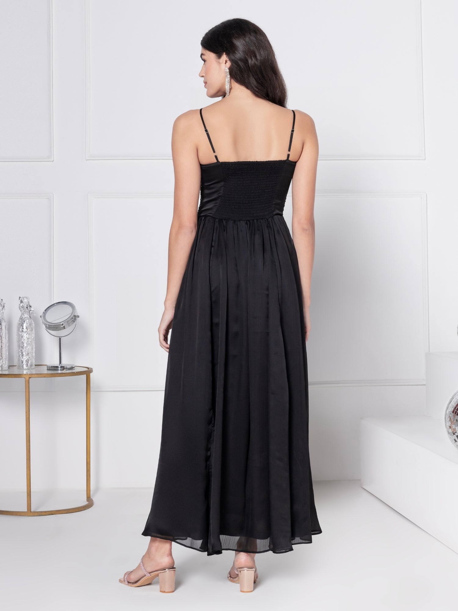 Midnight Luxe Gala Gown