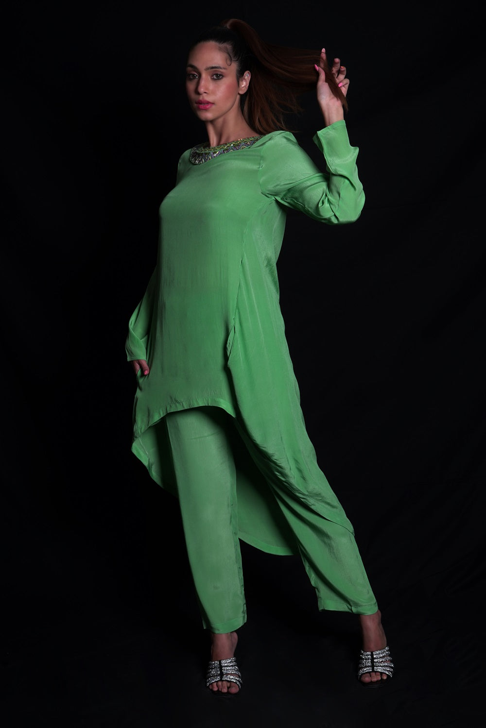 Absinthe Green Trousers