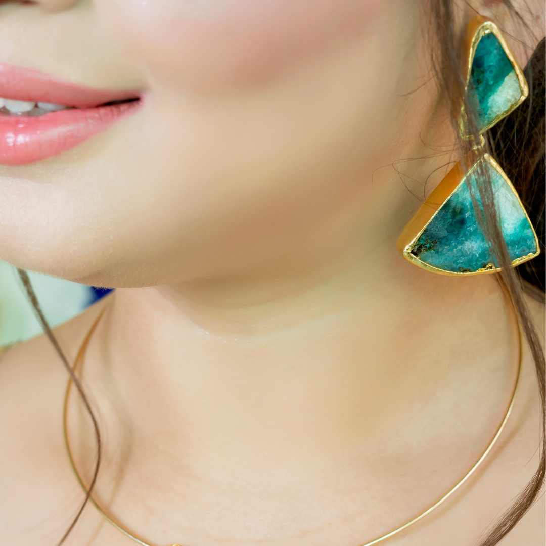 AQUA DUZY EARRING