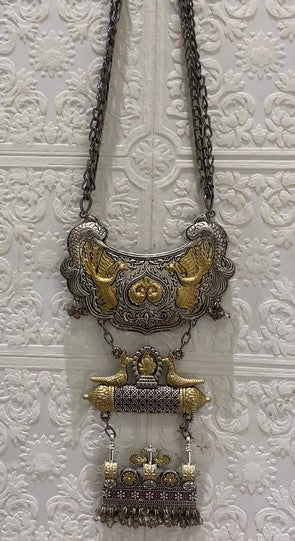 GANESHA PEACOCK NECKLACE