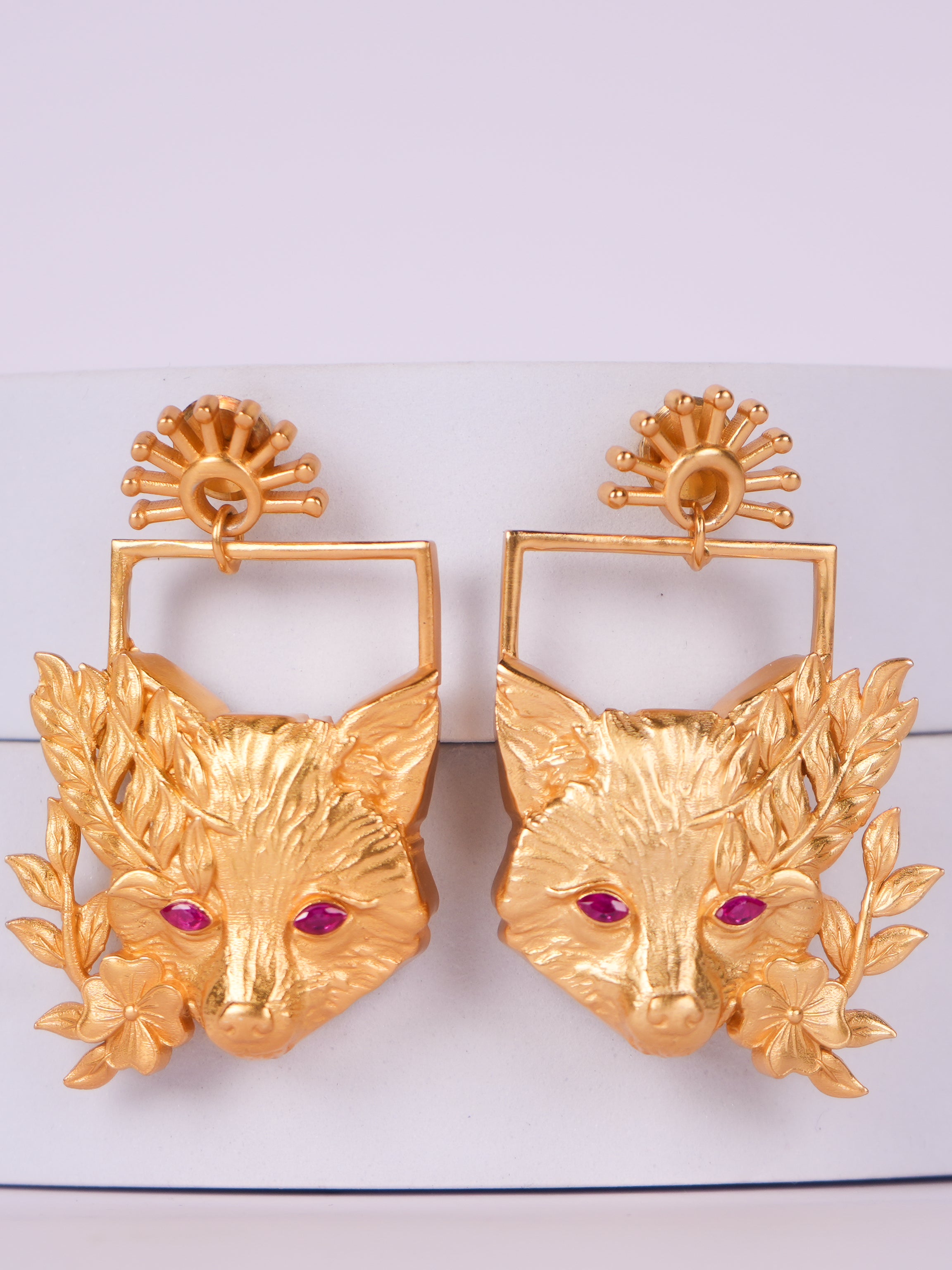 Fox Fluer Earrings