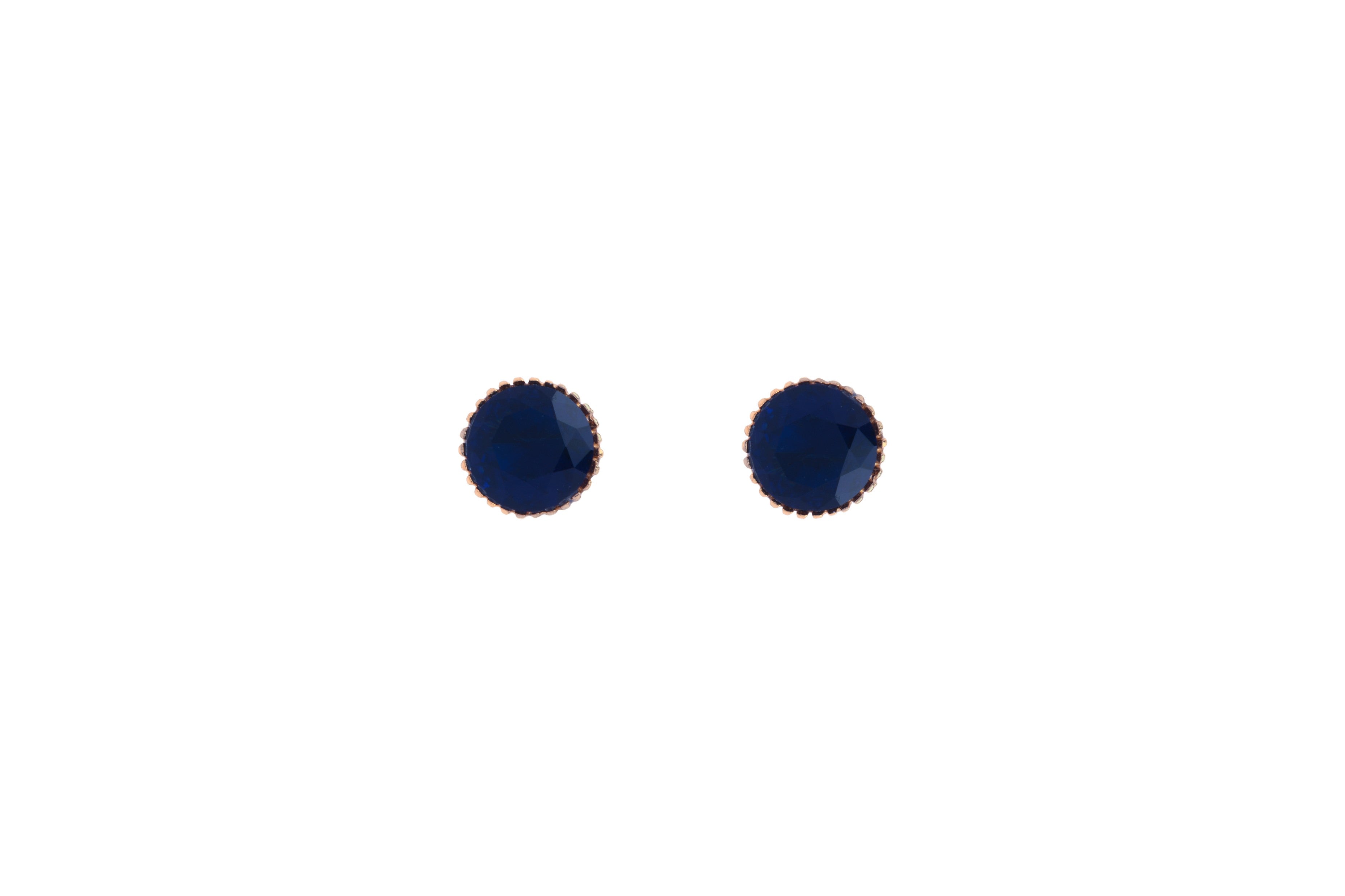 Blue Sapphire Studs