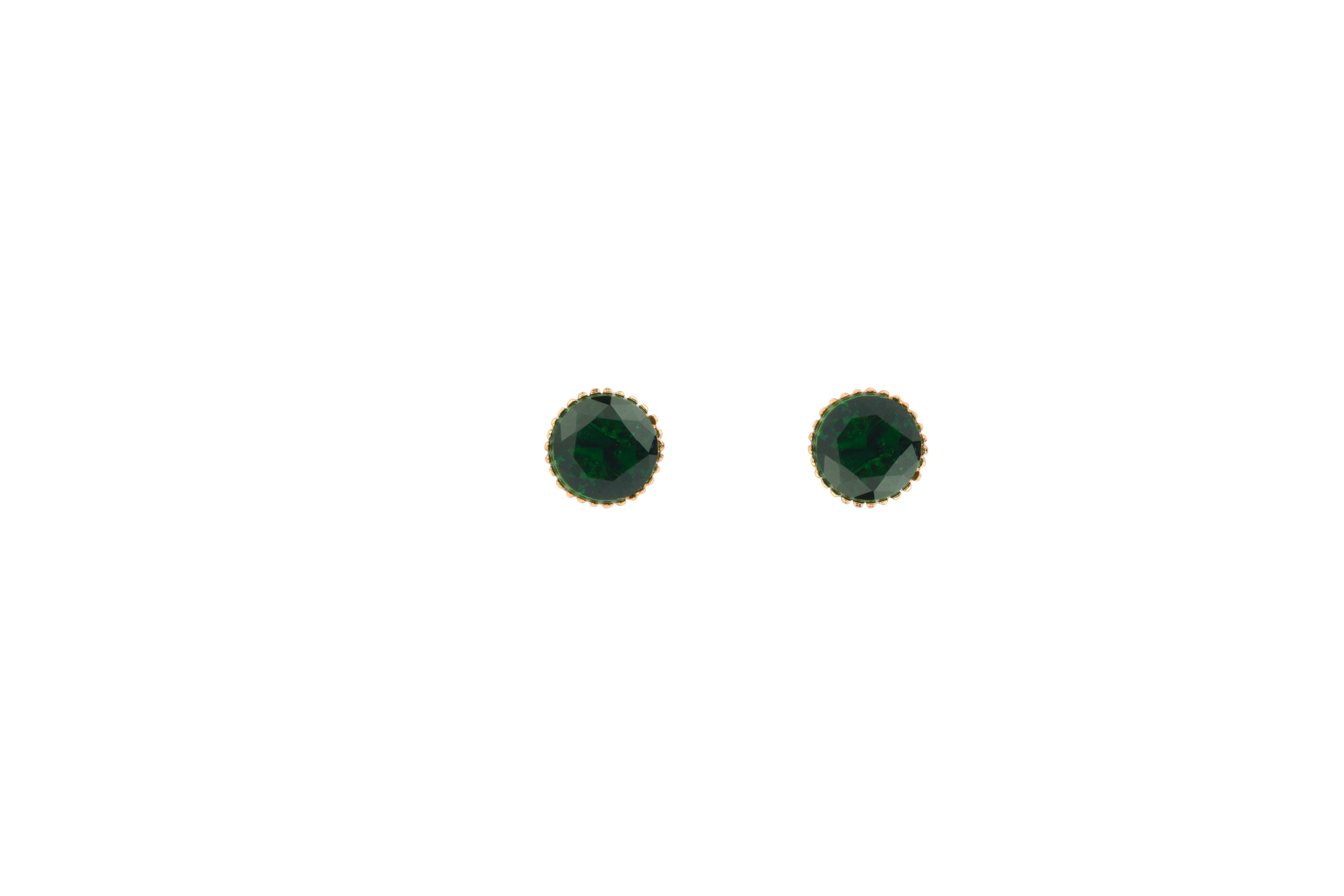 Emerald Studs