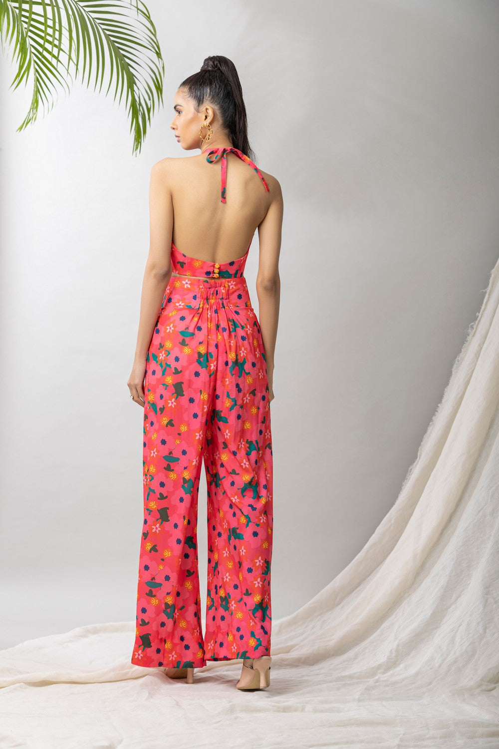 Flora halter co ord set