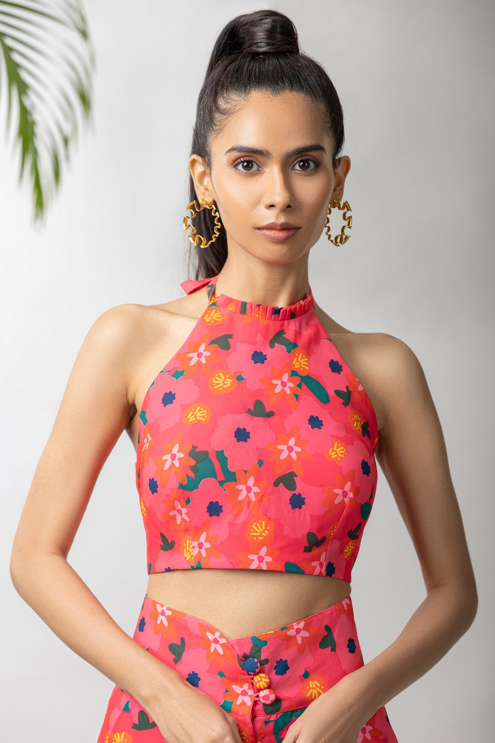 Flora halter co ord set