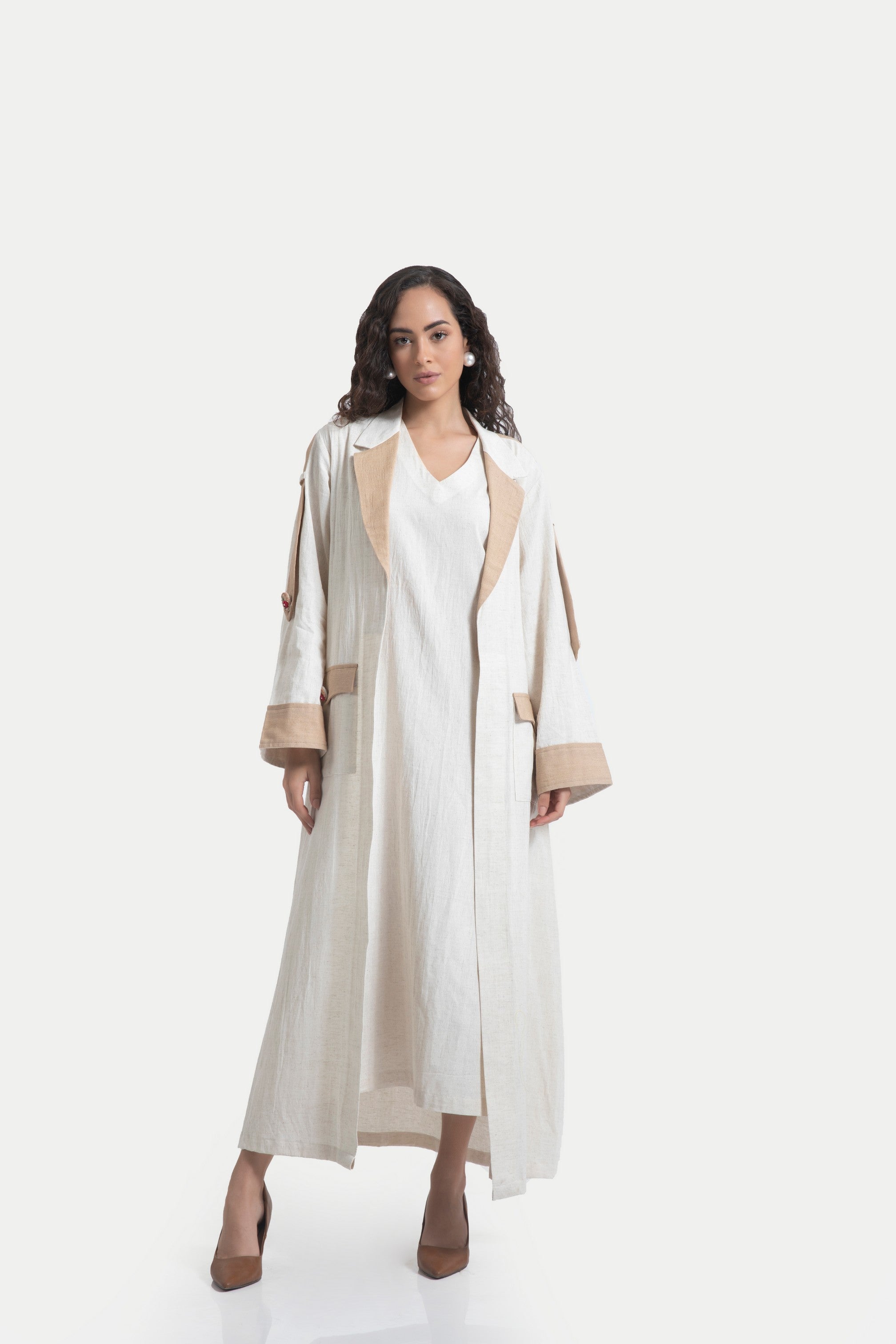 Elle Jacket Abaya Co-ord