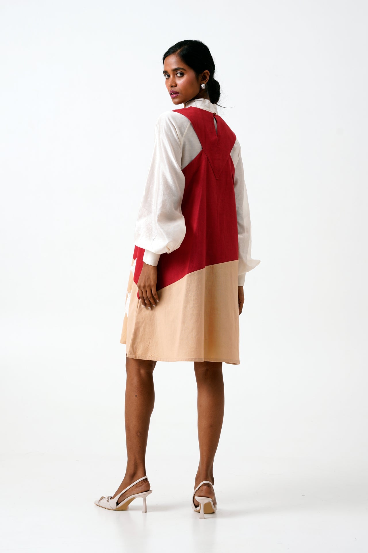 Madder Melody - Neck Tie Shirt + Short Dress