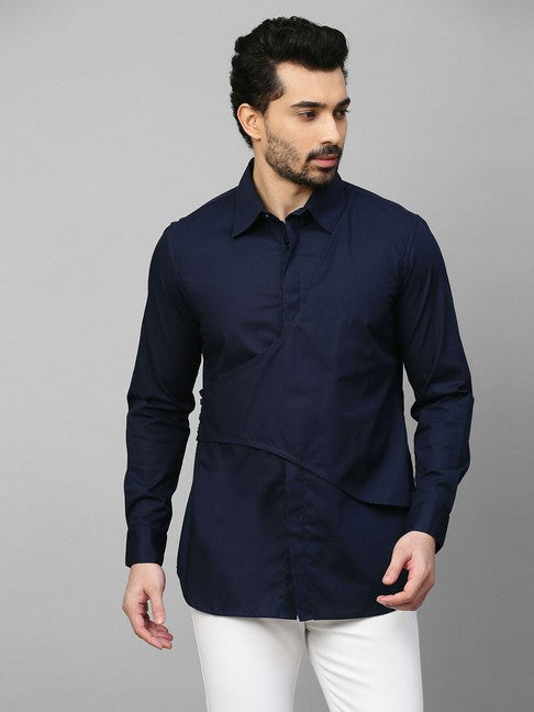 Dark Blue shirt with harness patch