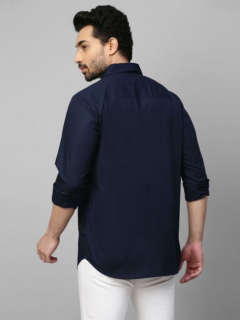 Dark Blue shirt with harness patch