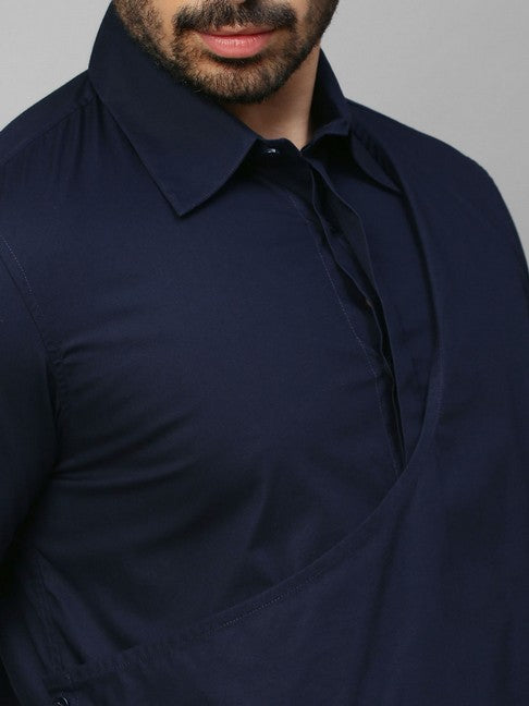 Dark Blue shirt with harness patch