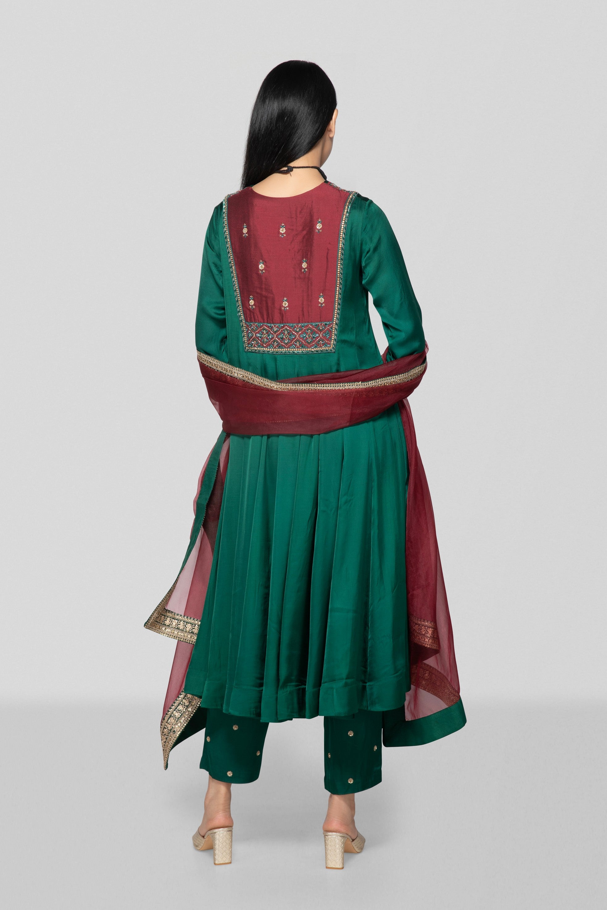 Emerald Green Kurta Set