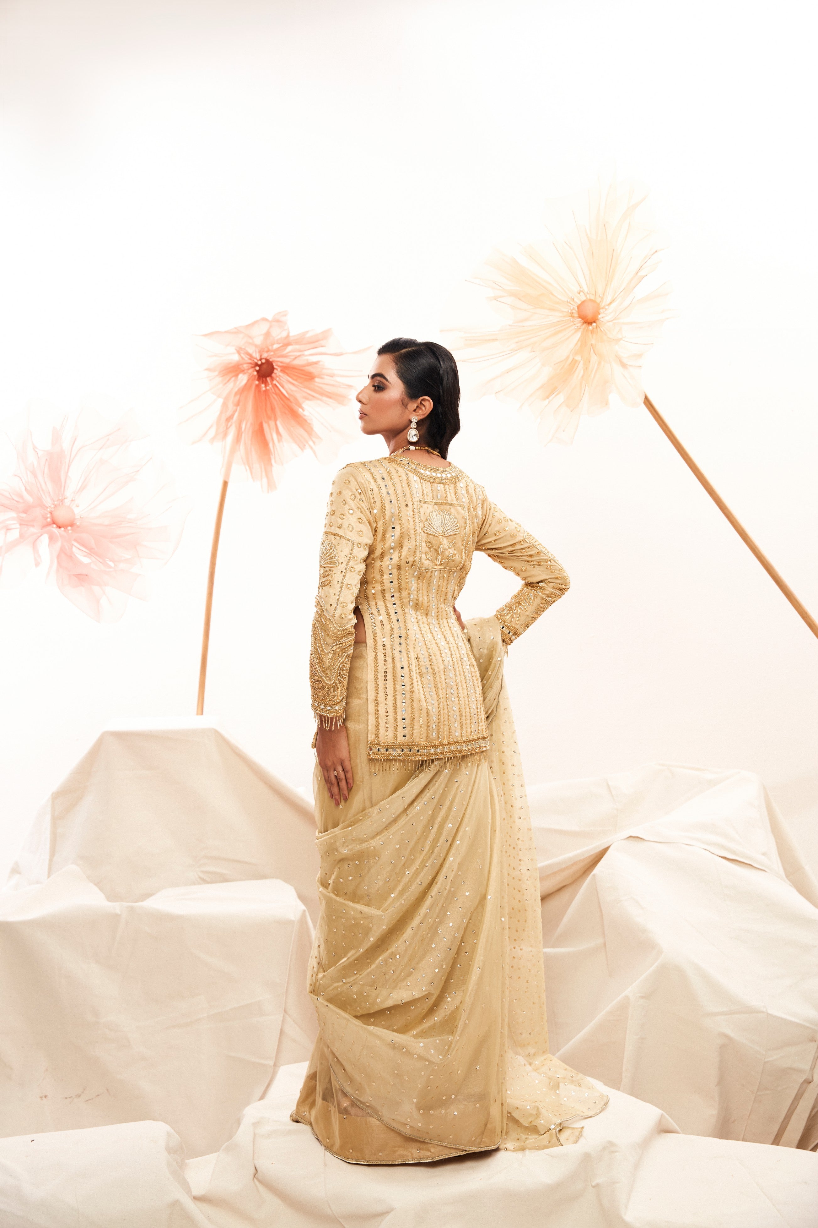 Gold Rush Saree