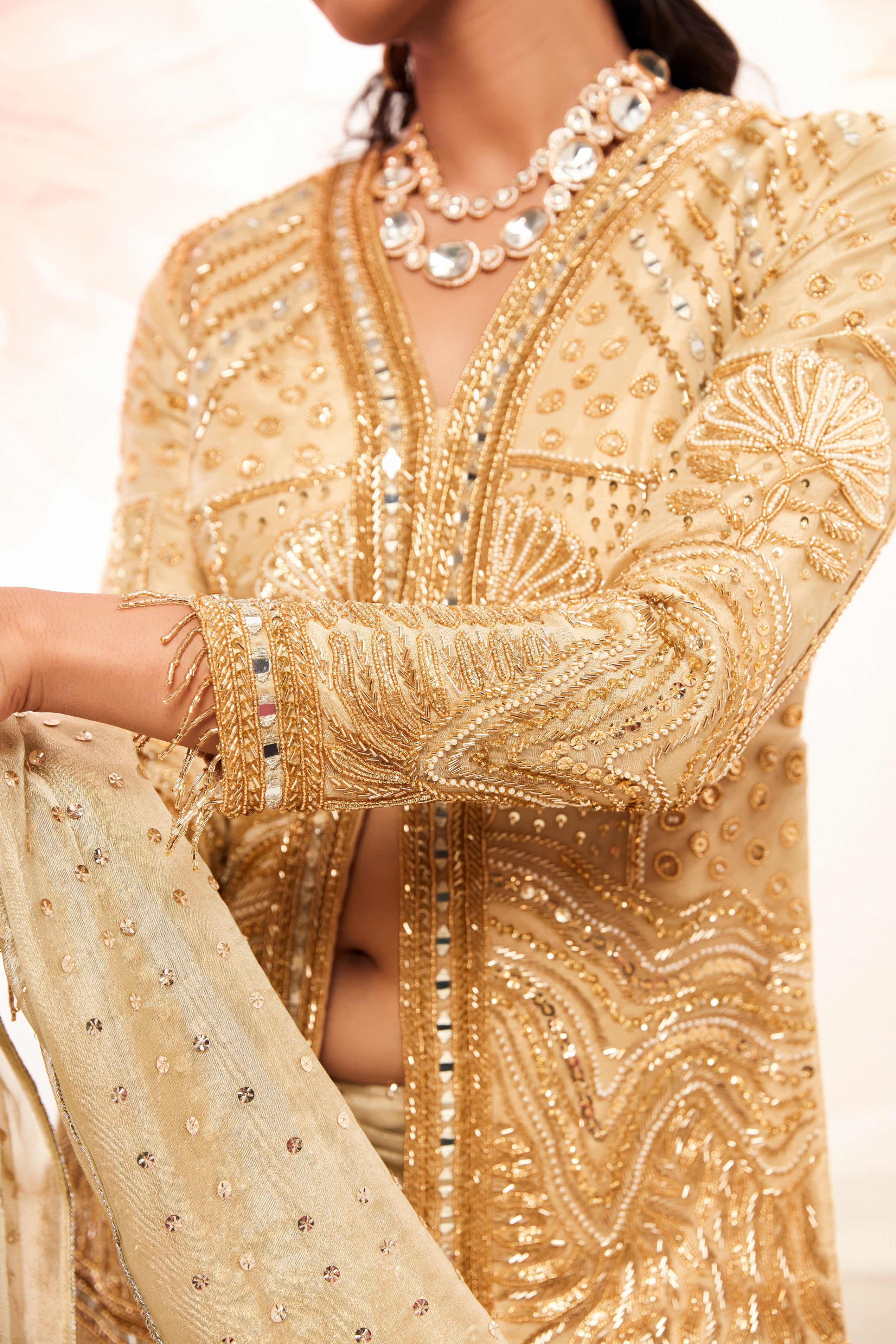 Gold Rush Saree