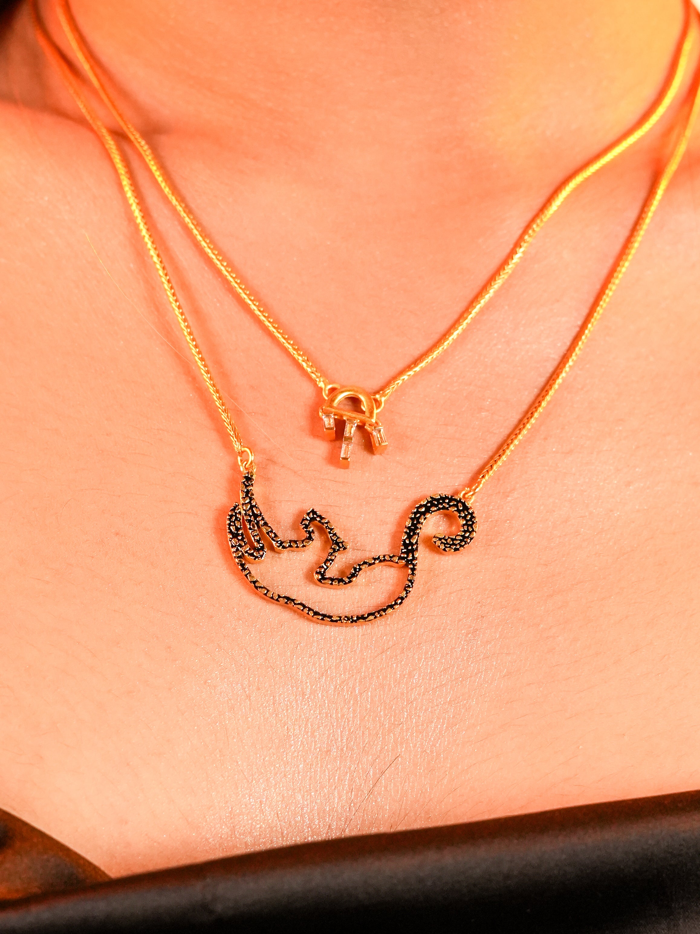 Prowl and Poise Stacked Necklace