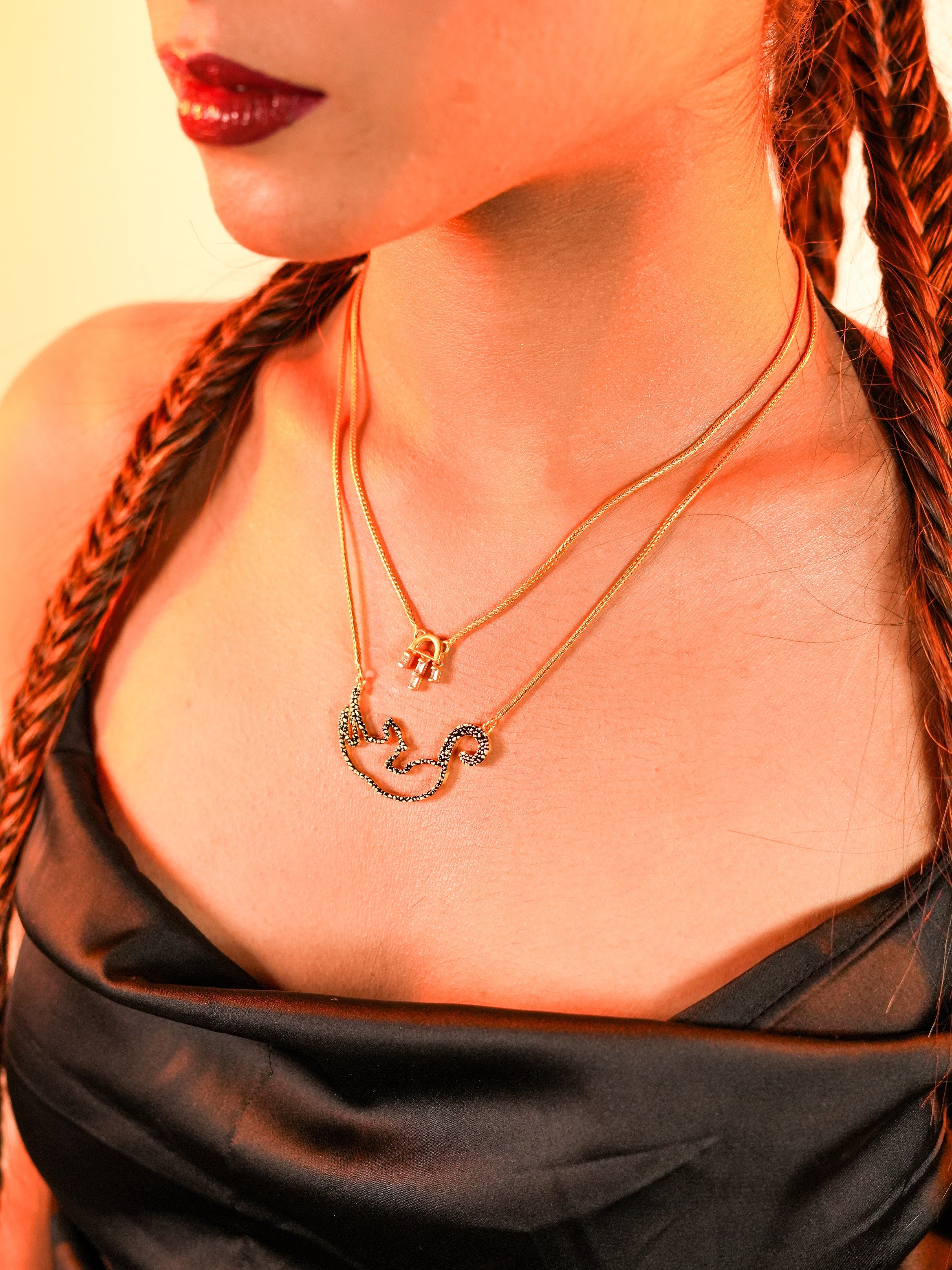 Prowl and Poise Stacked Necklace