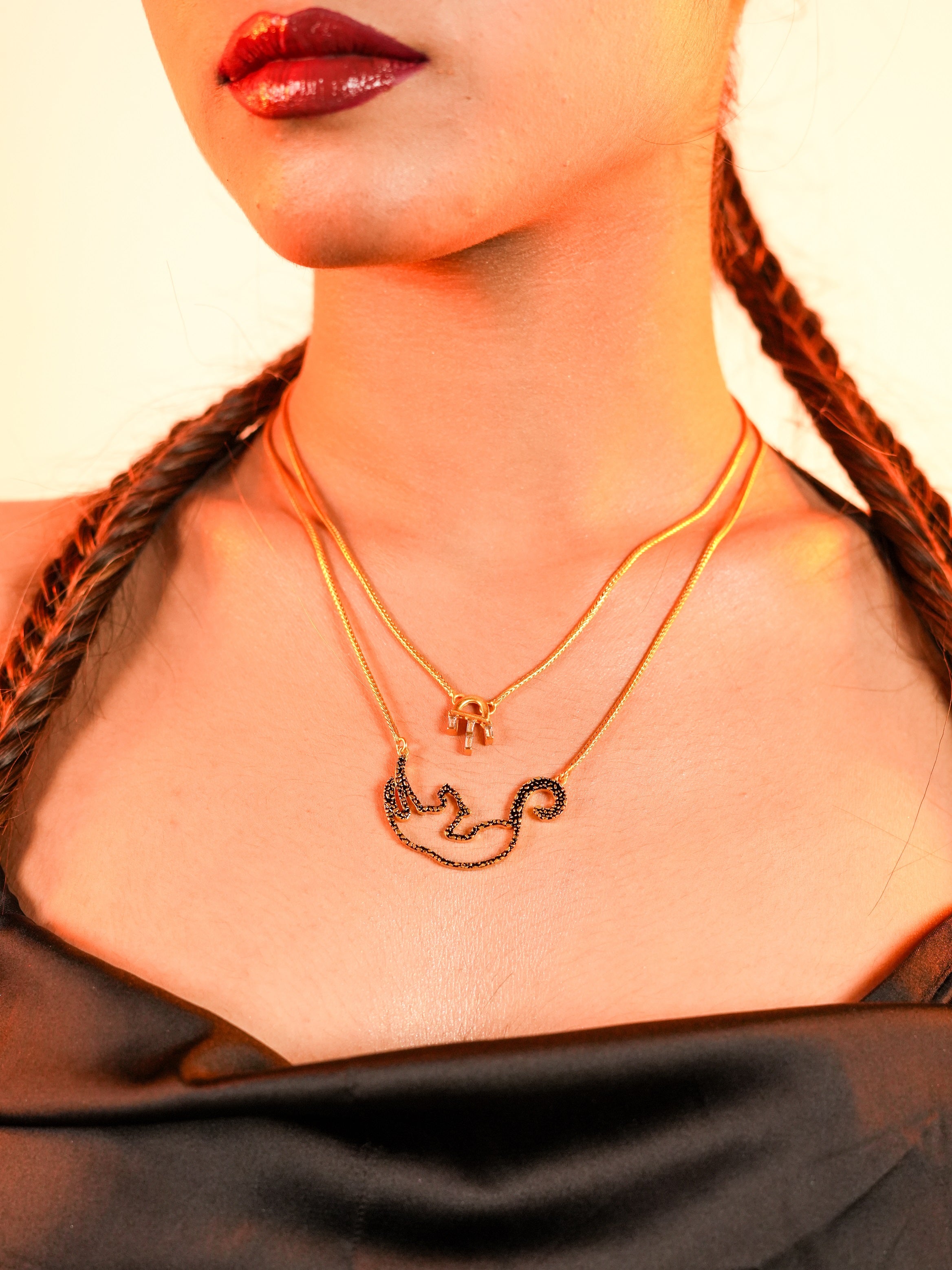 Prowl and Poise Stacked Necklace