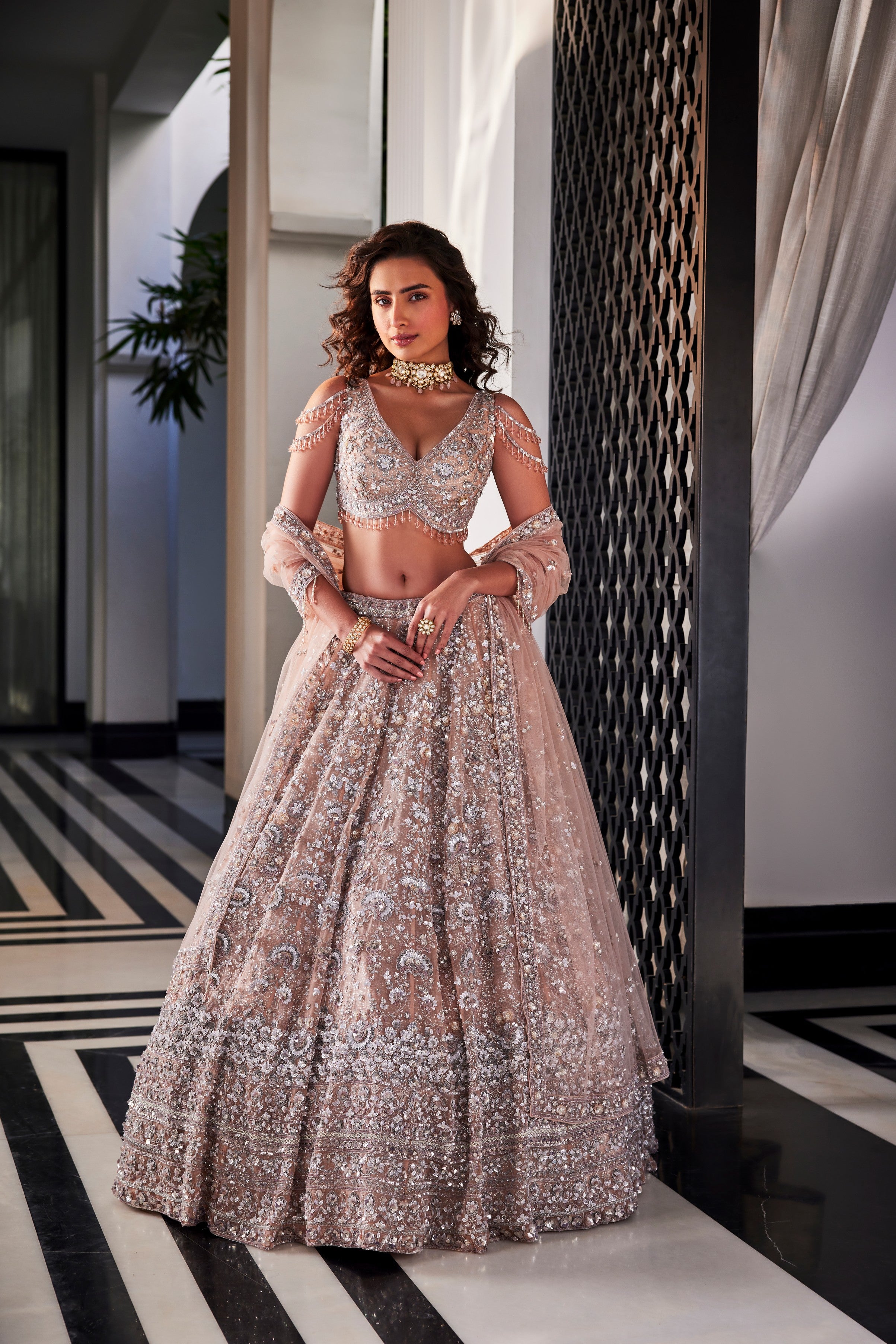 TURQUIOSE LEHENGA