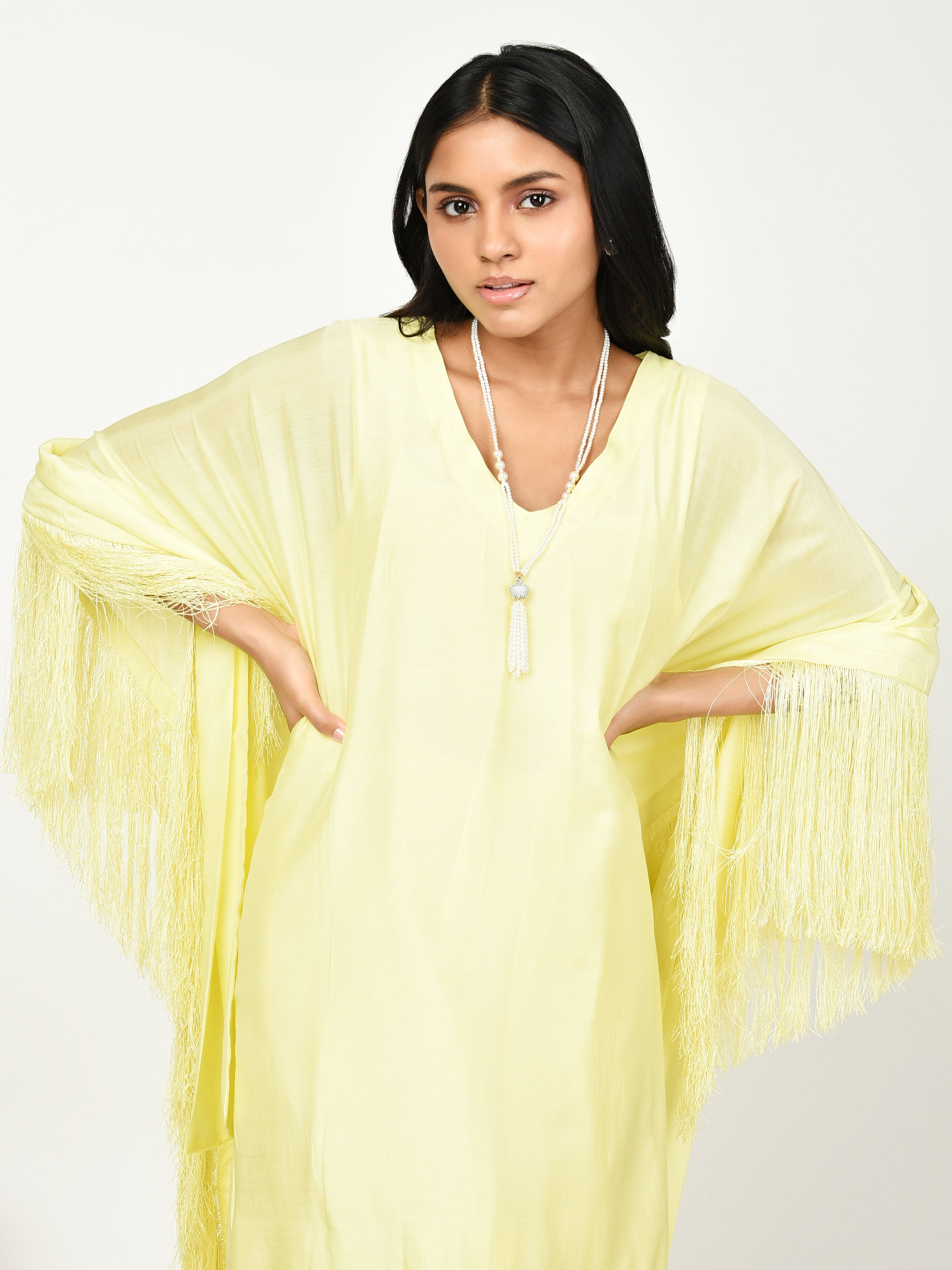 Yellow Kaftan Set