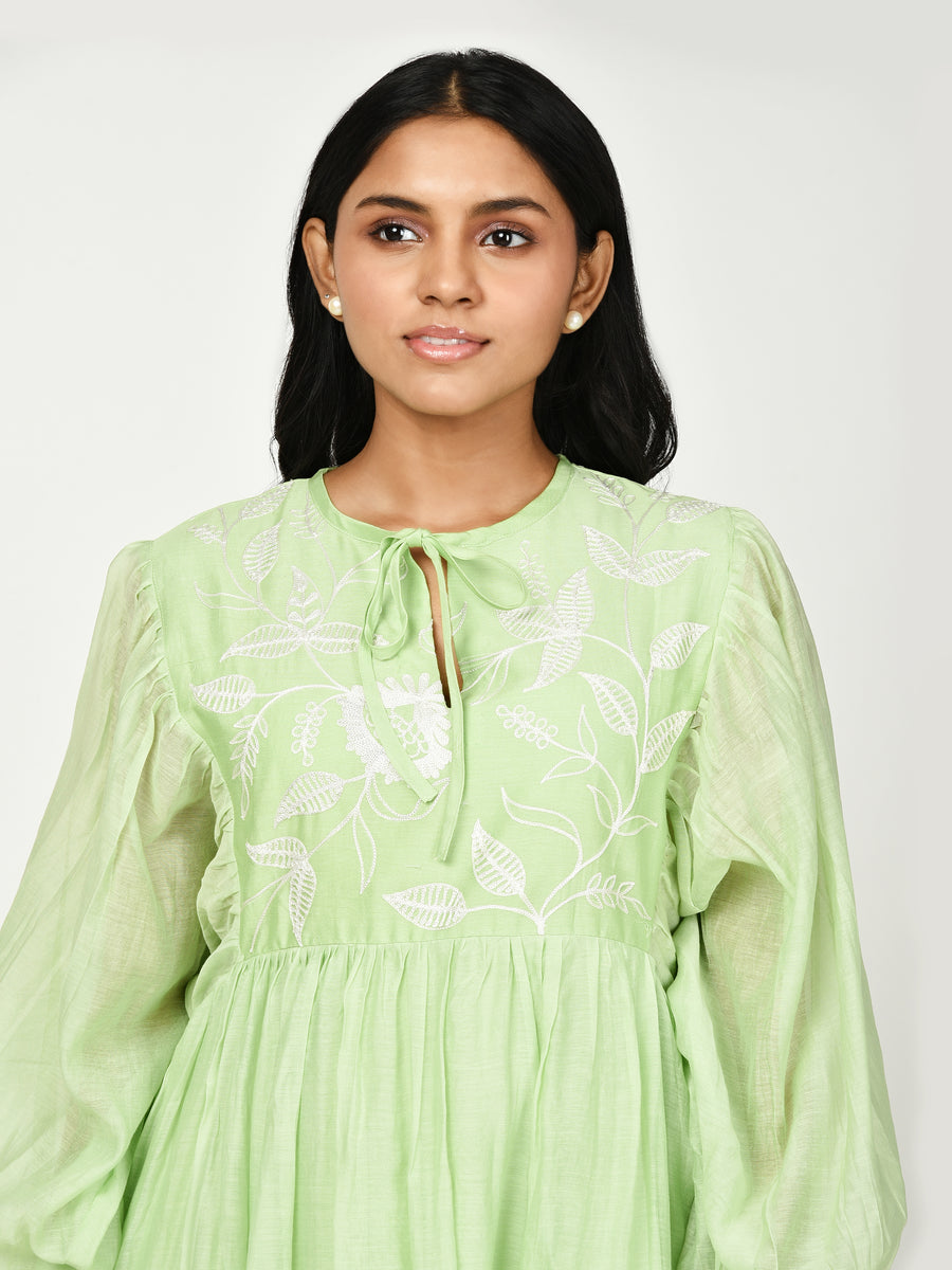 Green Summer Dress – Bijoliyo:: Online Fashion and Sales Store ...