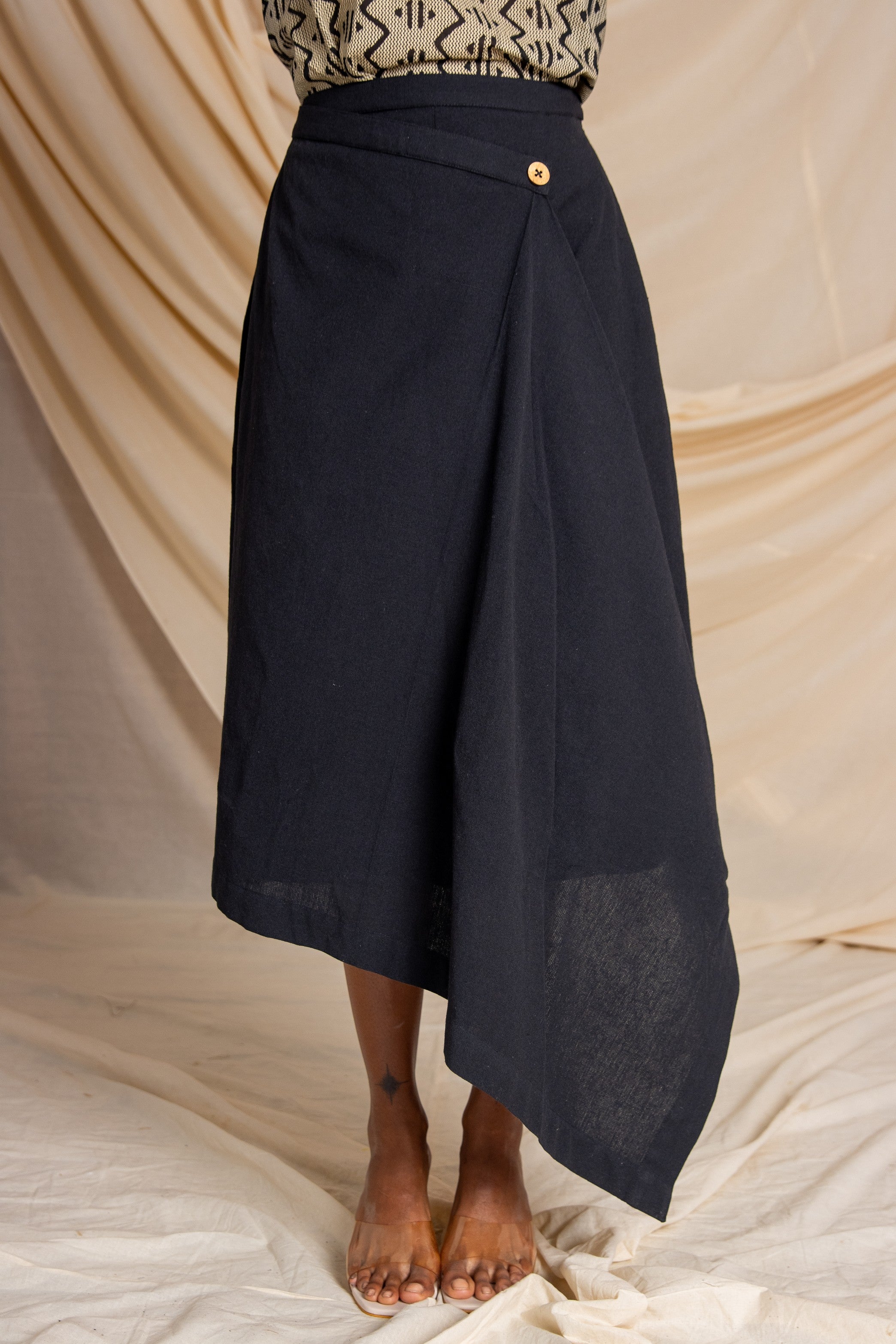 Drape skirt