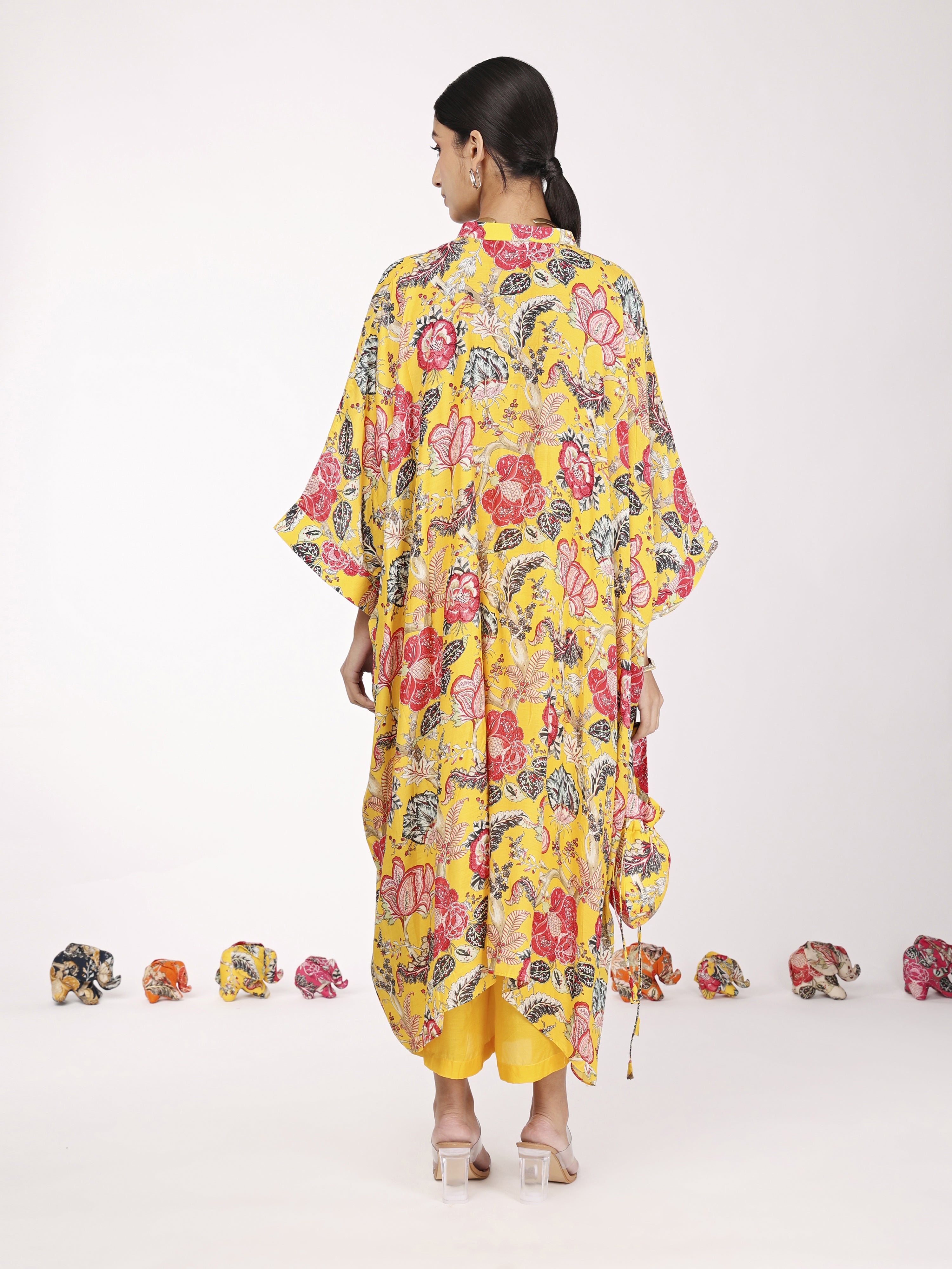 Bagh Kaftan Tunic Set