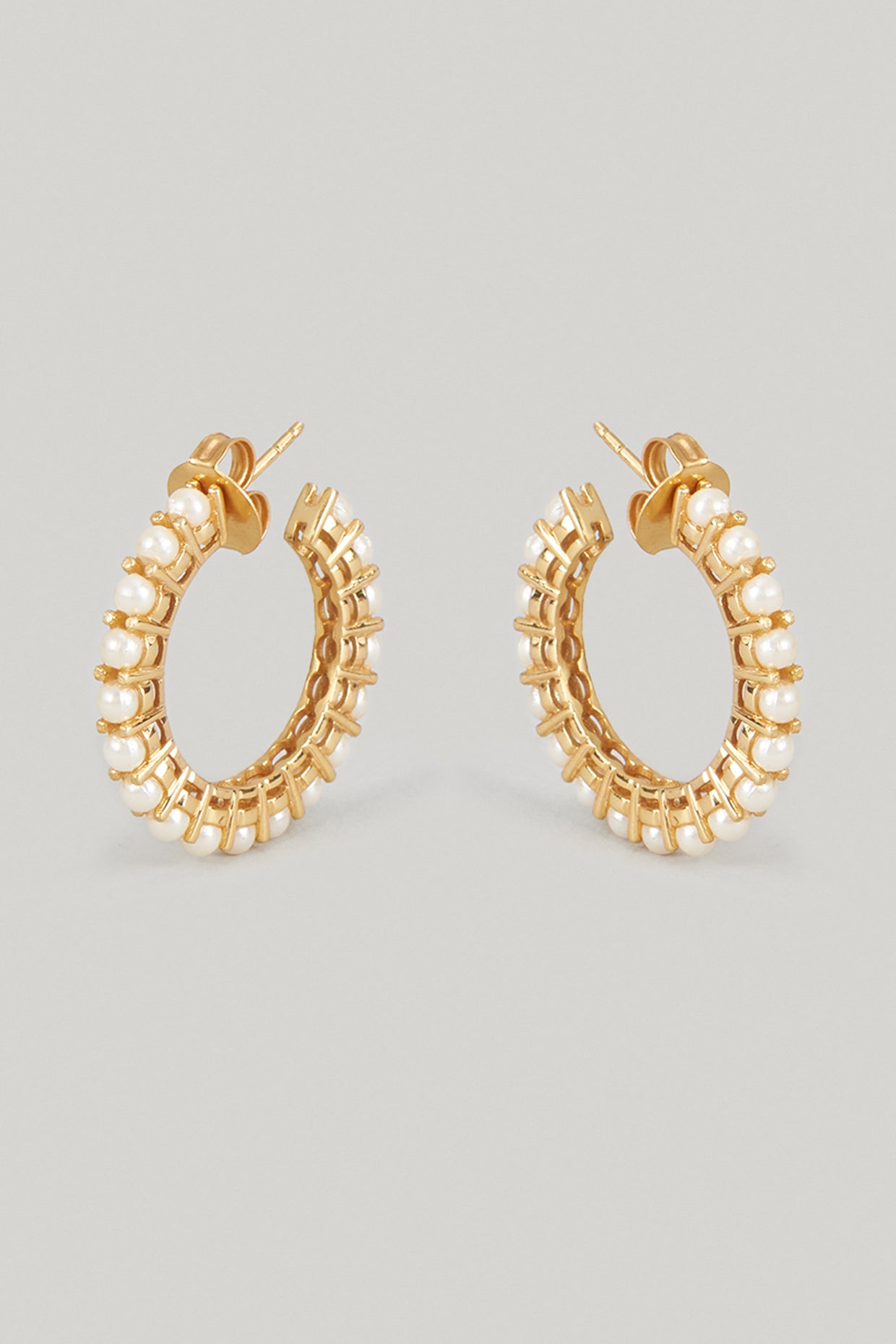 Pearl Hoops