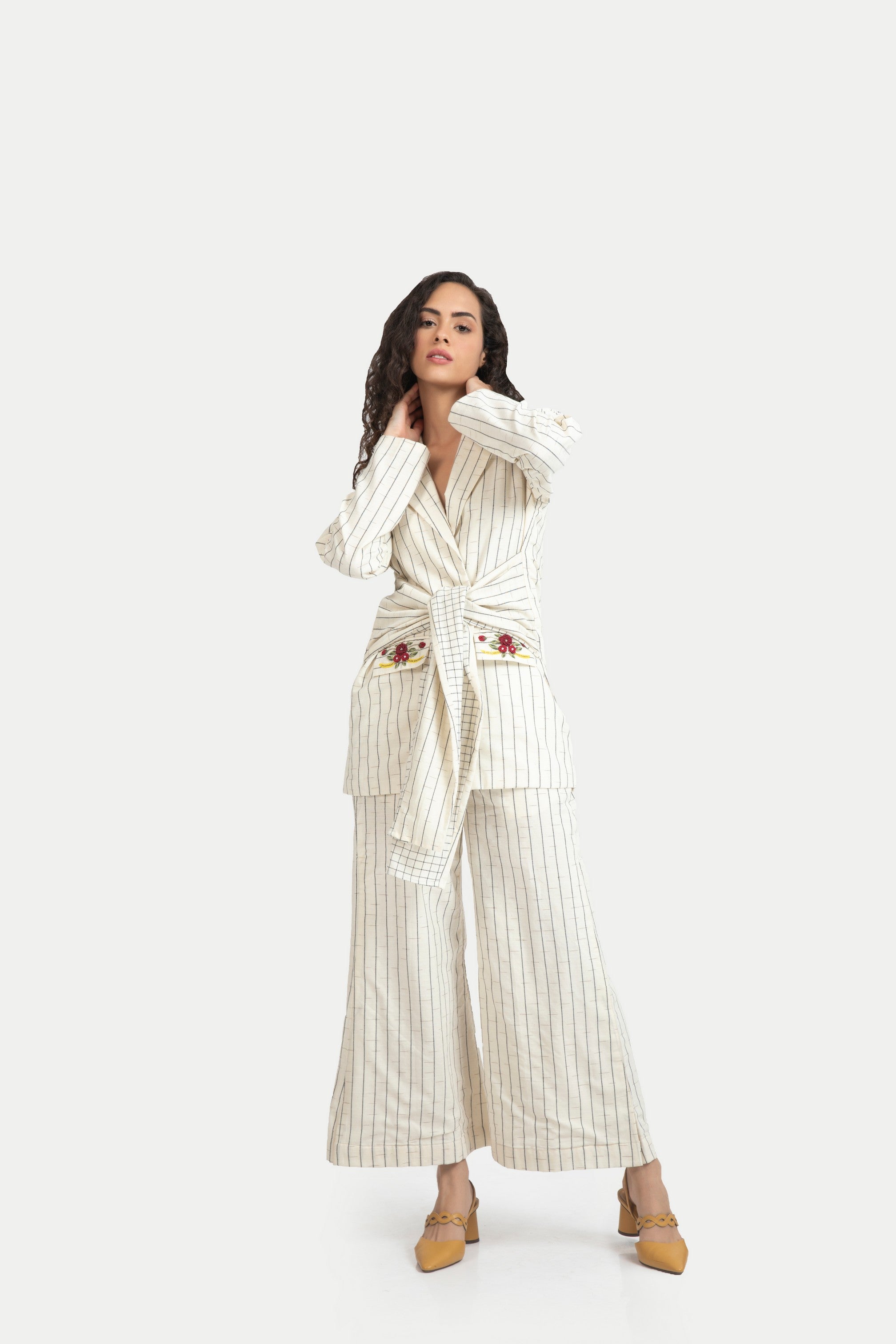 Odette Wrap-Waist Jacket Co-ord