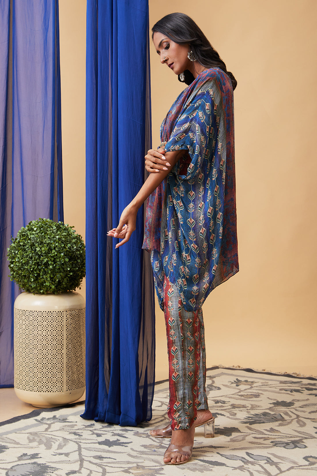 Adah Embroidered Kaftan Set