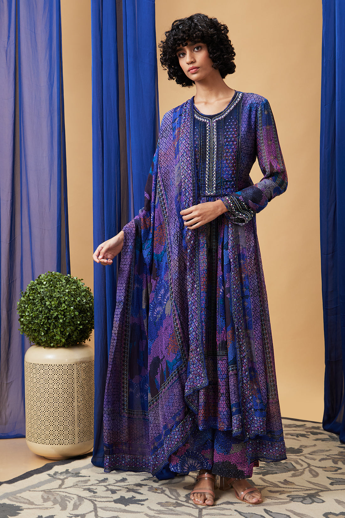 Benazir Embroidered Kurta set