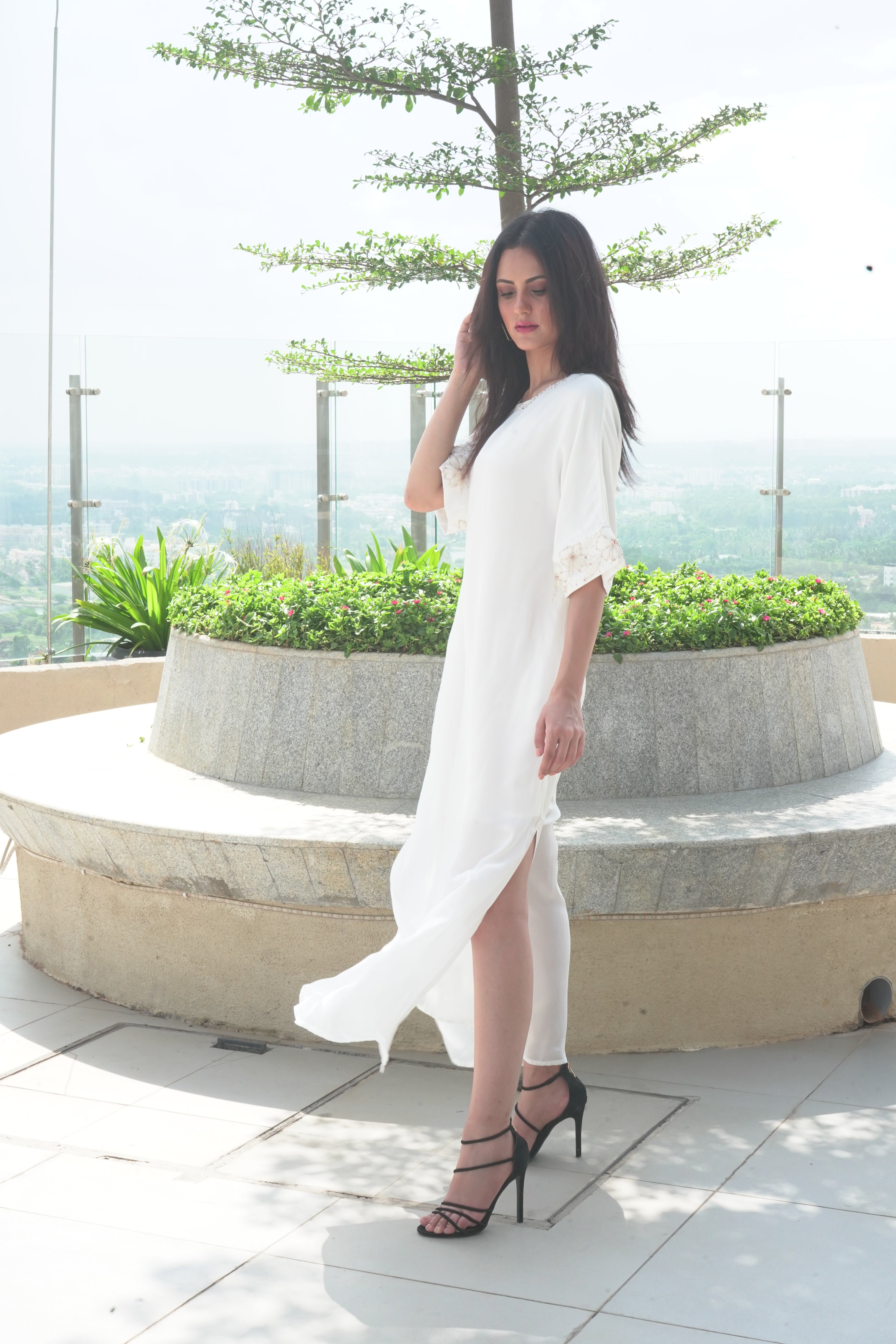 Vittoria White Kaftan