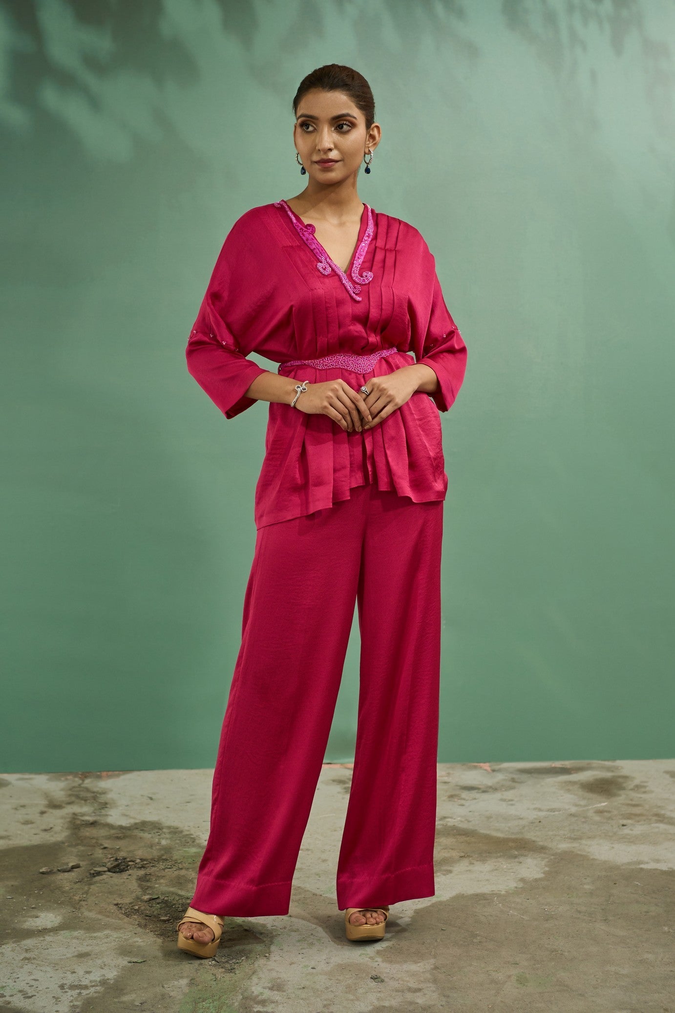 Fuschia Pink Co-Ord Set