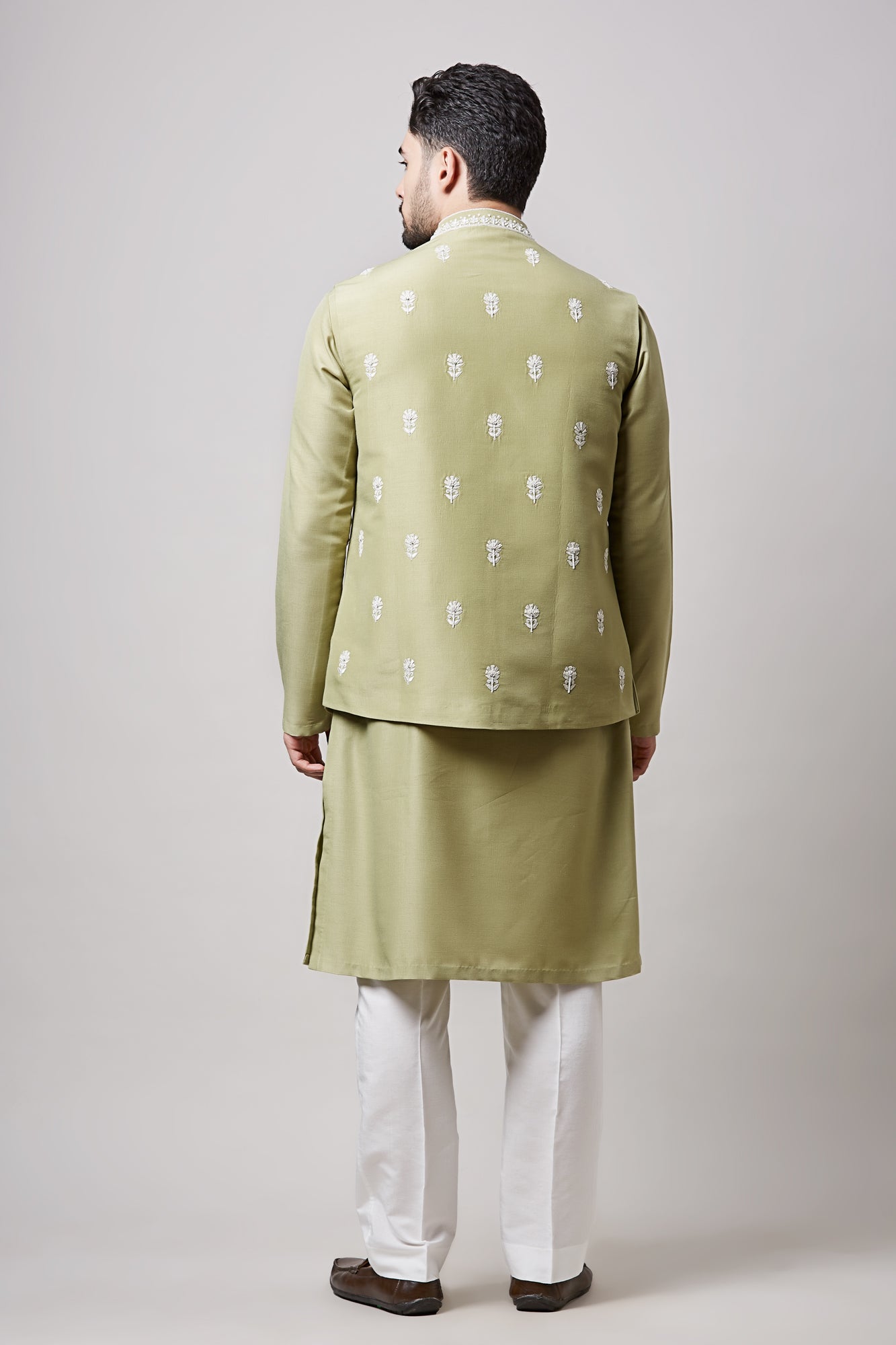 SOY SILK DORI WORK BUNDI SET